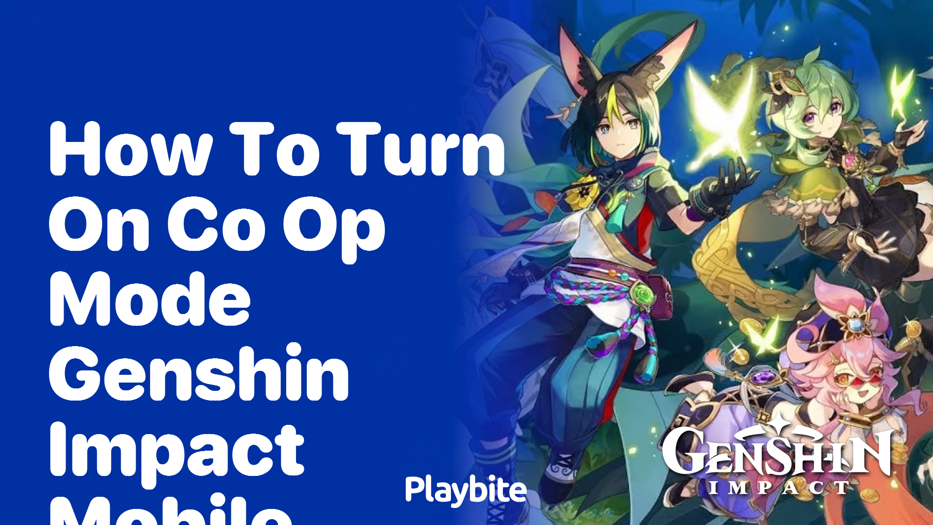 How to Turn On Co-Op Mode in Genshin Impact Mobile