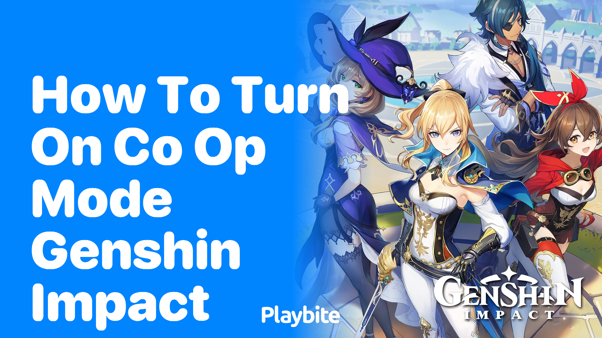 How to Turn On Co-op Mode in Genshin Impact
