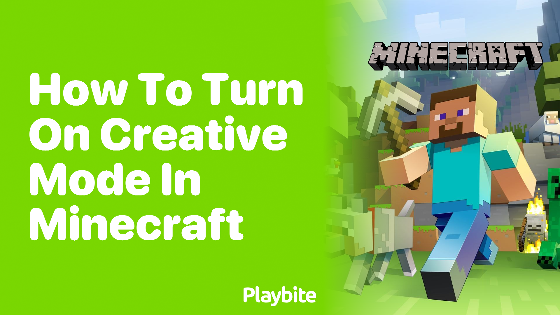 How to Turn On Creative Mode in Minecraft: A Fun Guide - Playbite