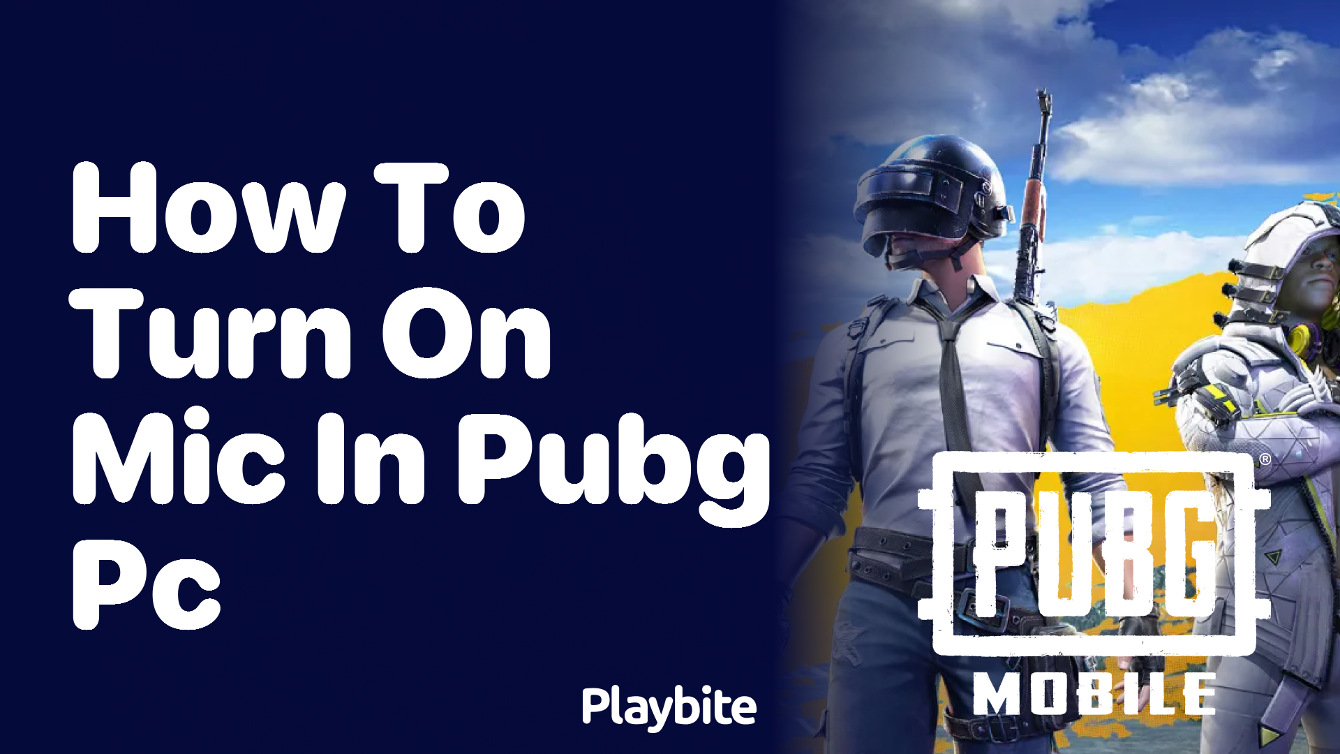 How to Turn On the Mic in PUBG PC: A Simple Guide