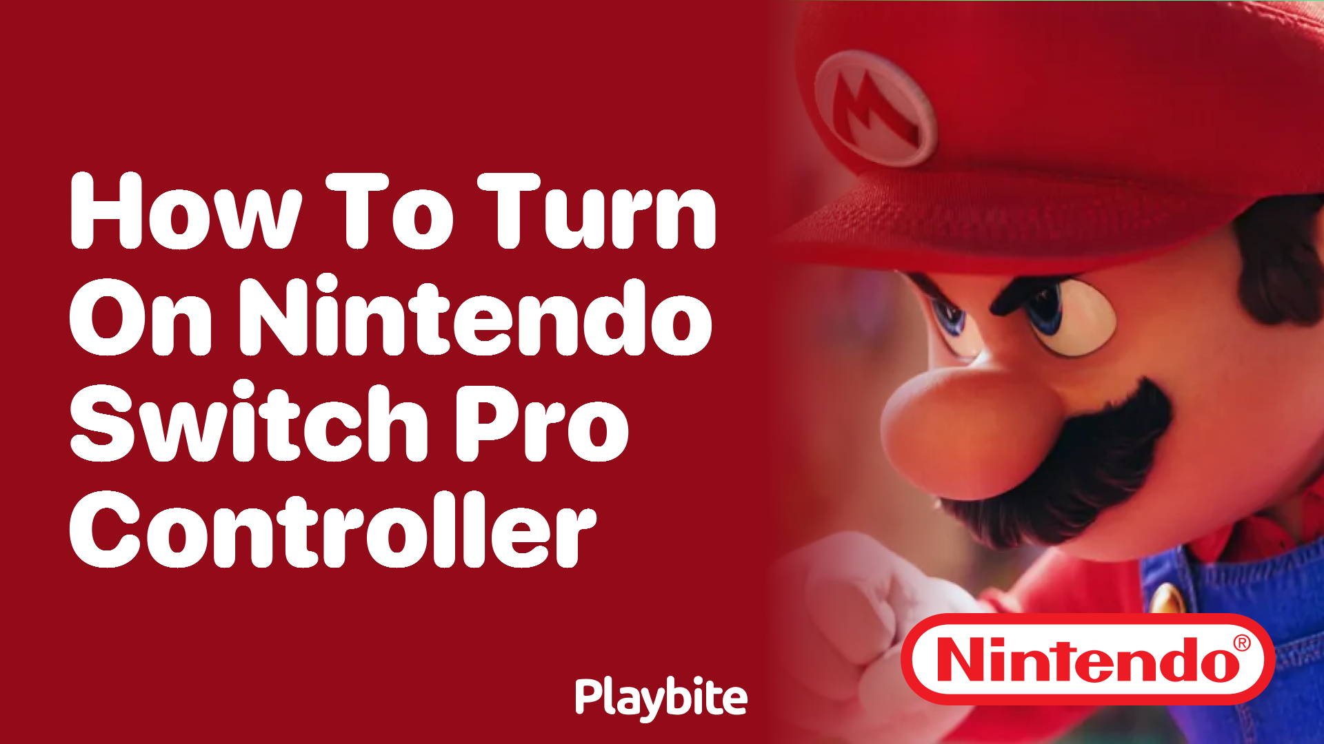 How to Turn On Your Nintendo Switch Pro Controller