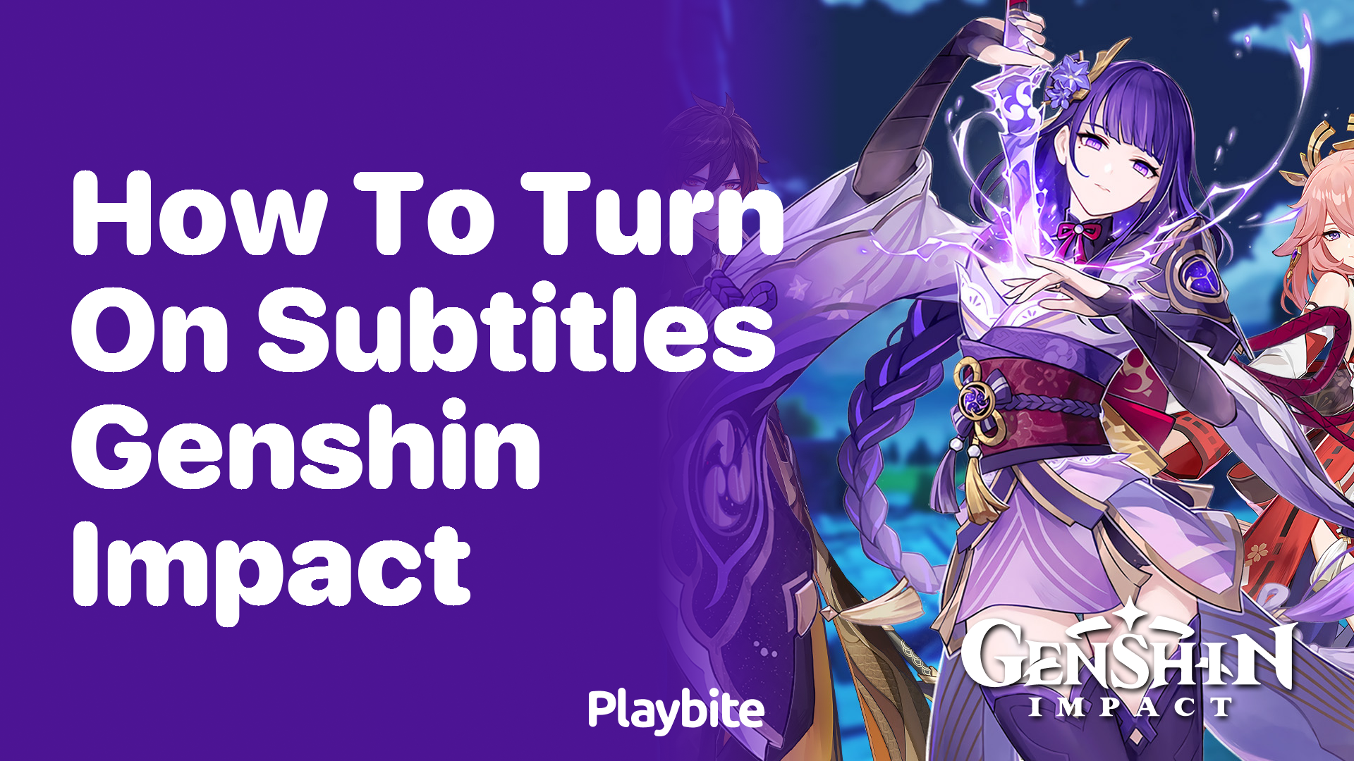 How to Turn On Subtitles in Genshin Impact