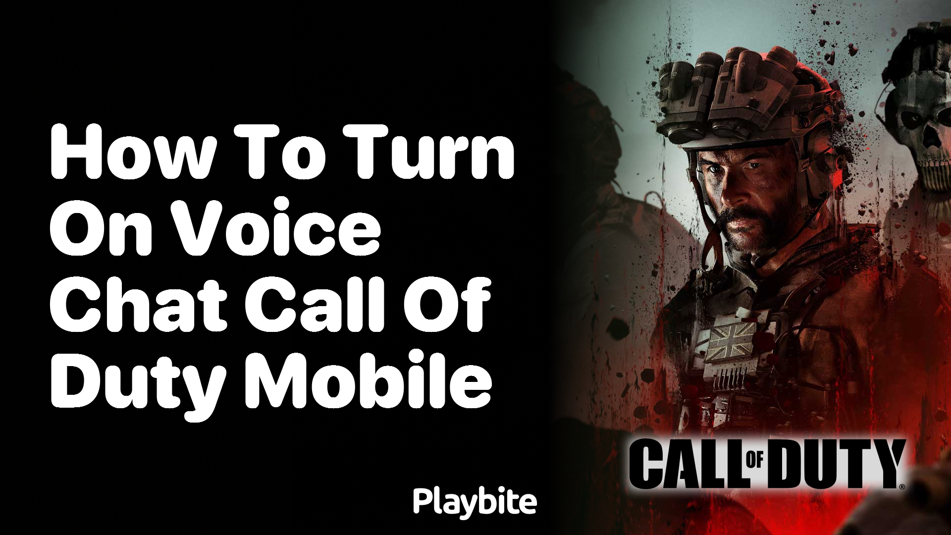 How to Turn on Voice Chat in Call of Duty Mobile
