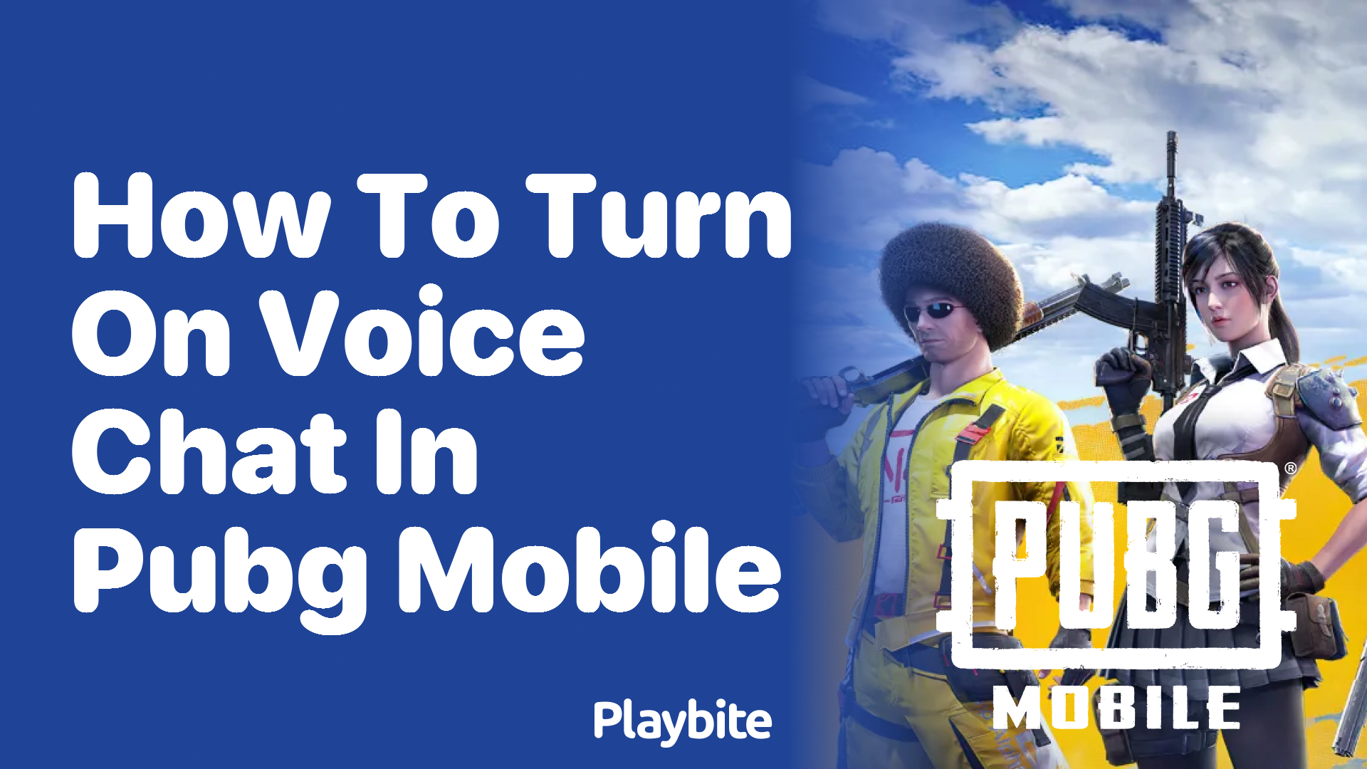 How to Turn on Voice Chat in PUBG Mobile