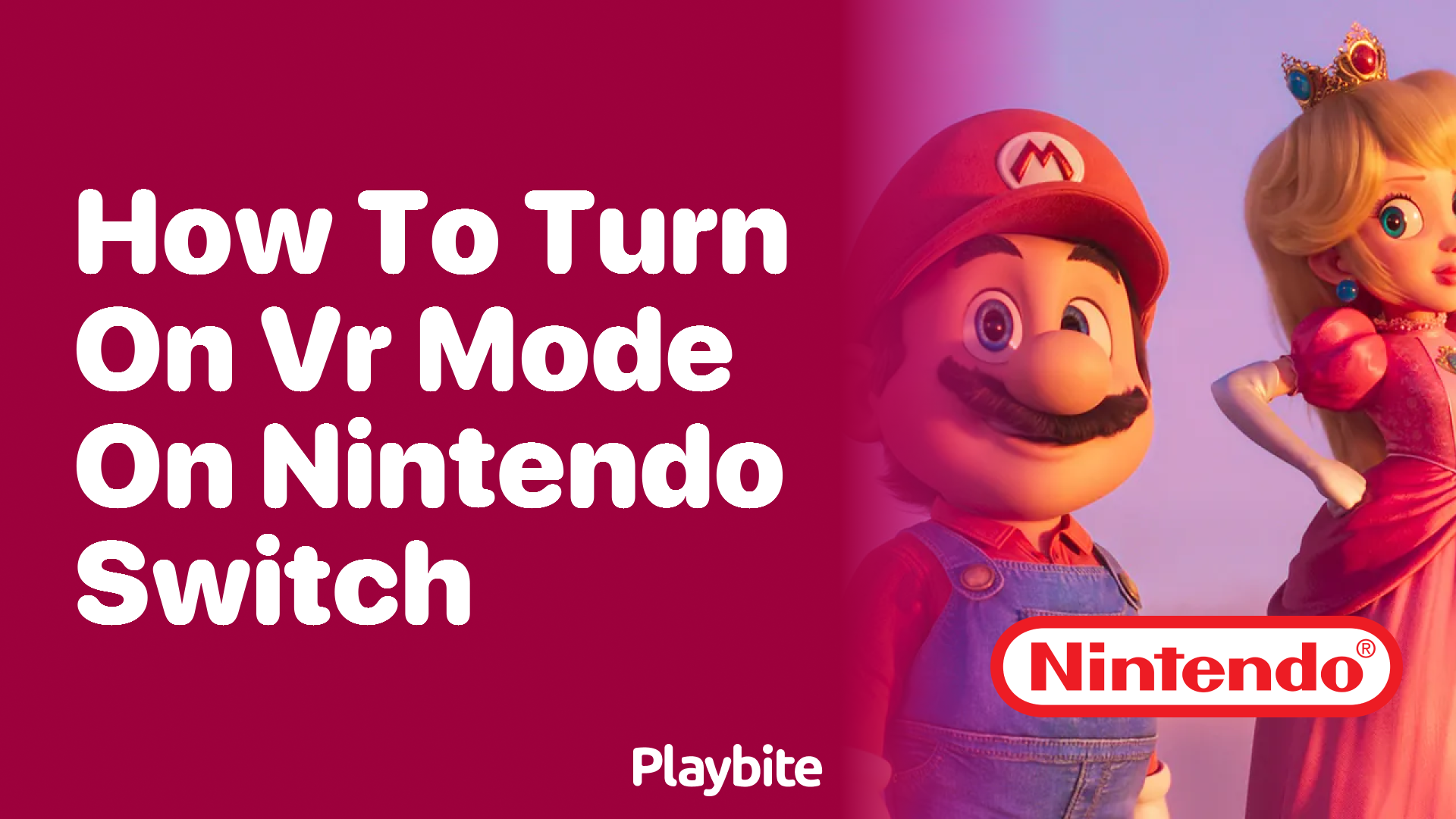 How to Turn on VR Mode on Nintendo Switch