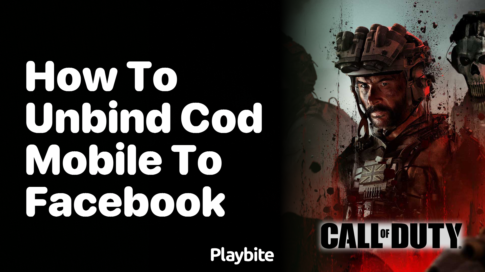 How to Unbind Call of Duty Mobile from Facebook