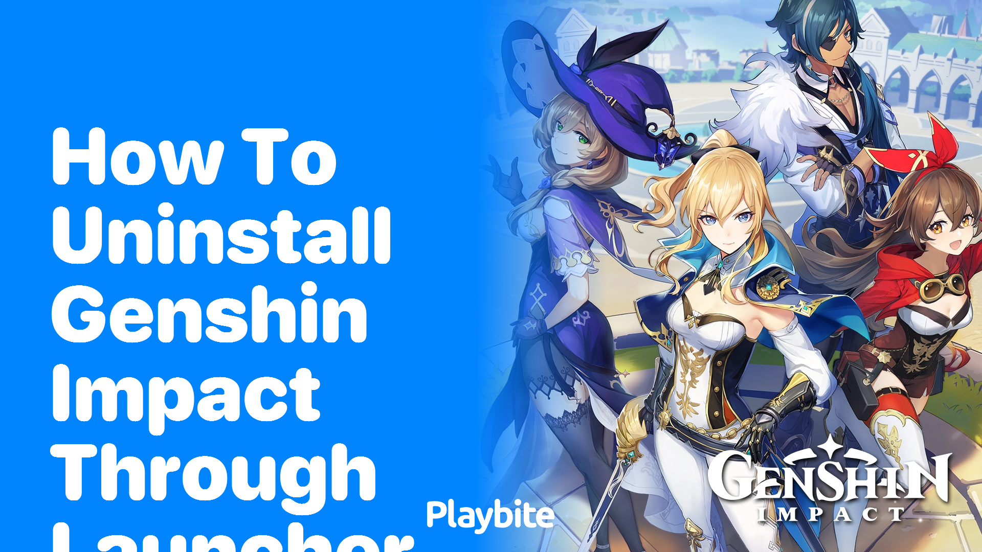 How to Uninstall Genshin Impact Through Launcher