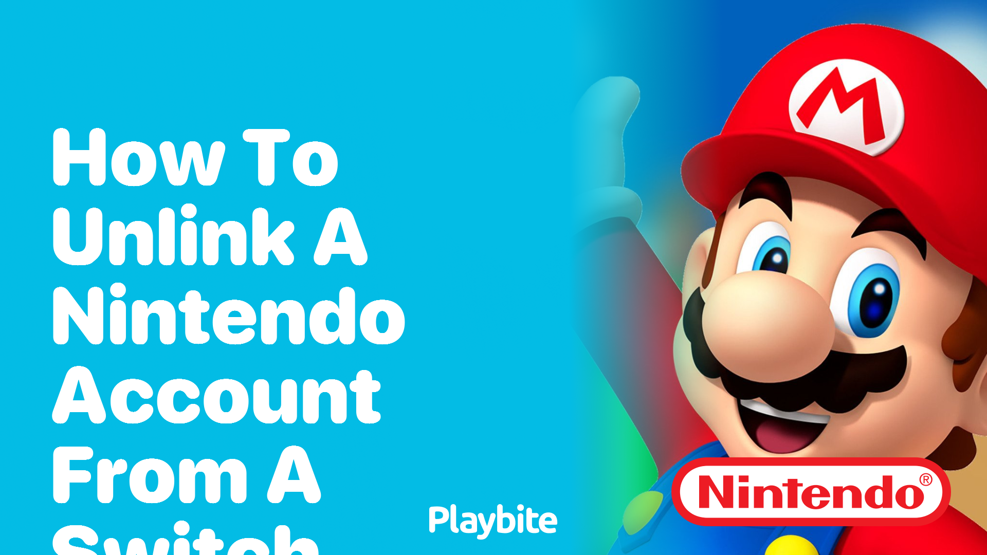 How to Unlink a Nintendo Account from a Switch