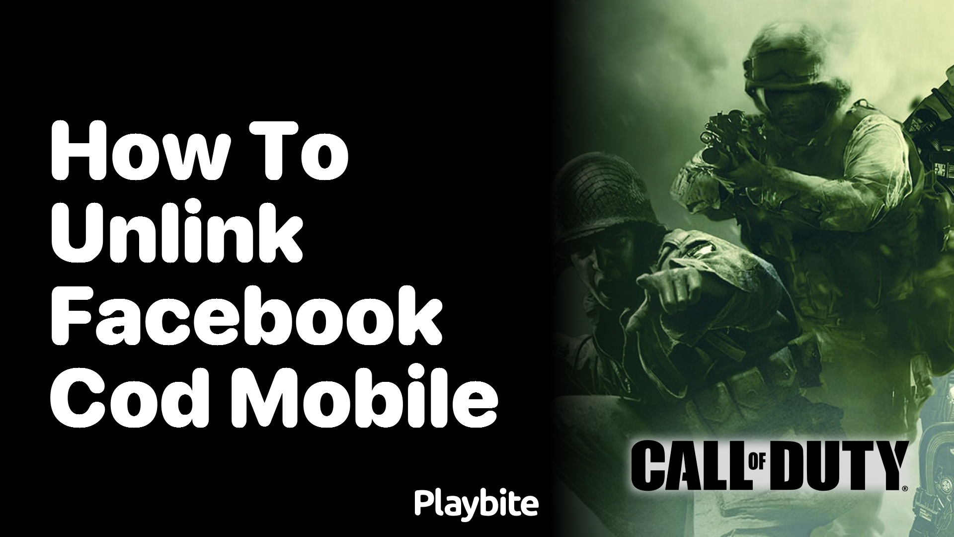 How to Unlink Facebook from COD Mobile