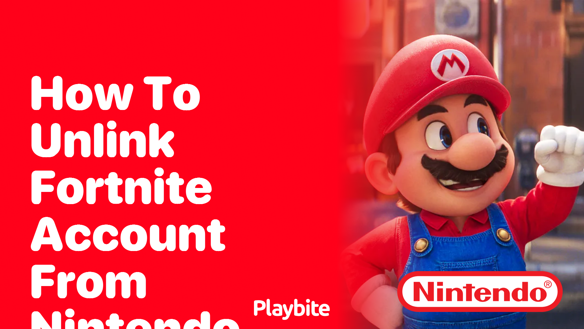How to Unlink Your Fortnite Account from Nintendo