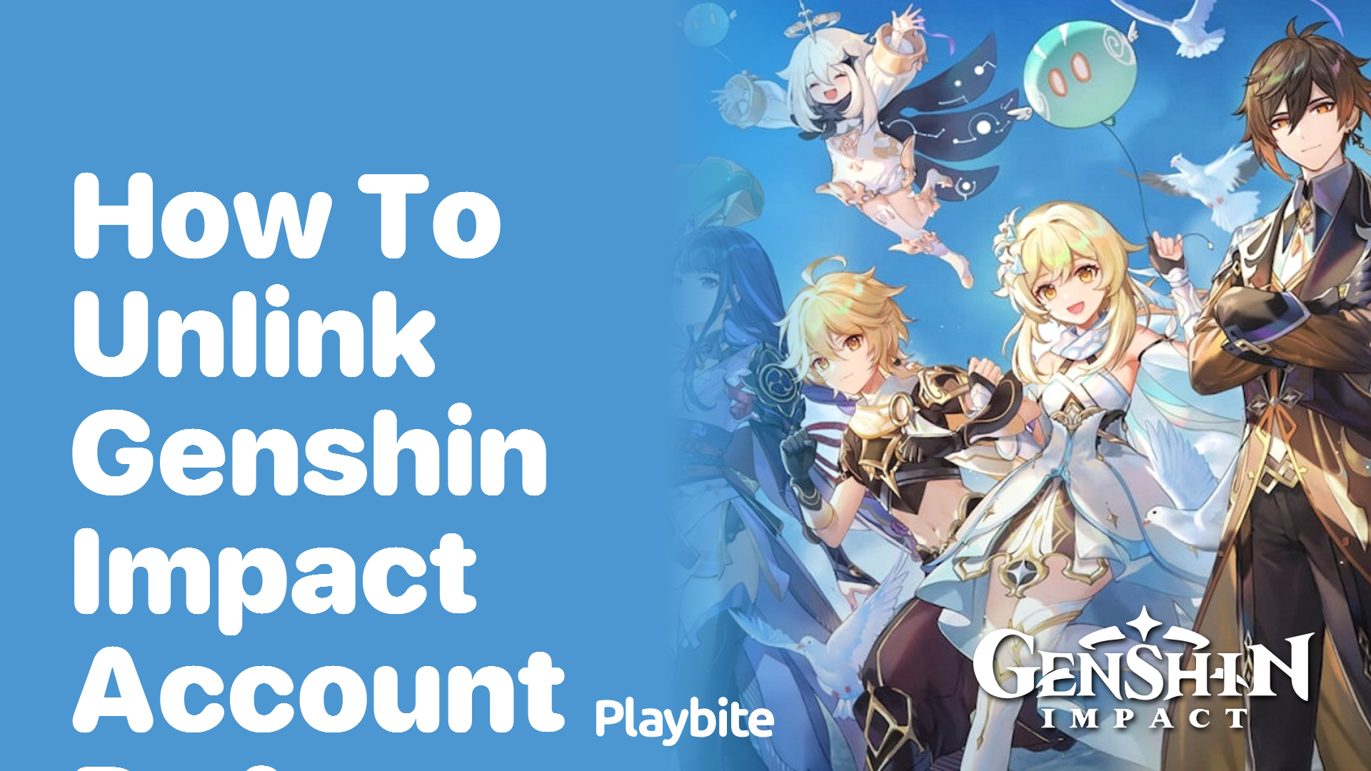 How to Unlink Your Genshin Impact Account on PS4