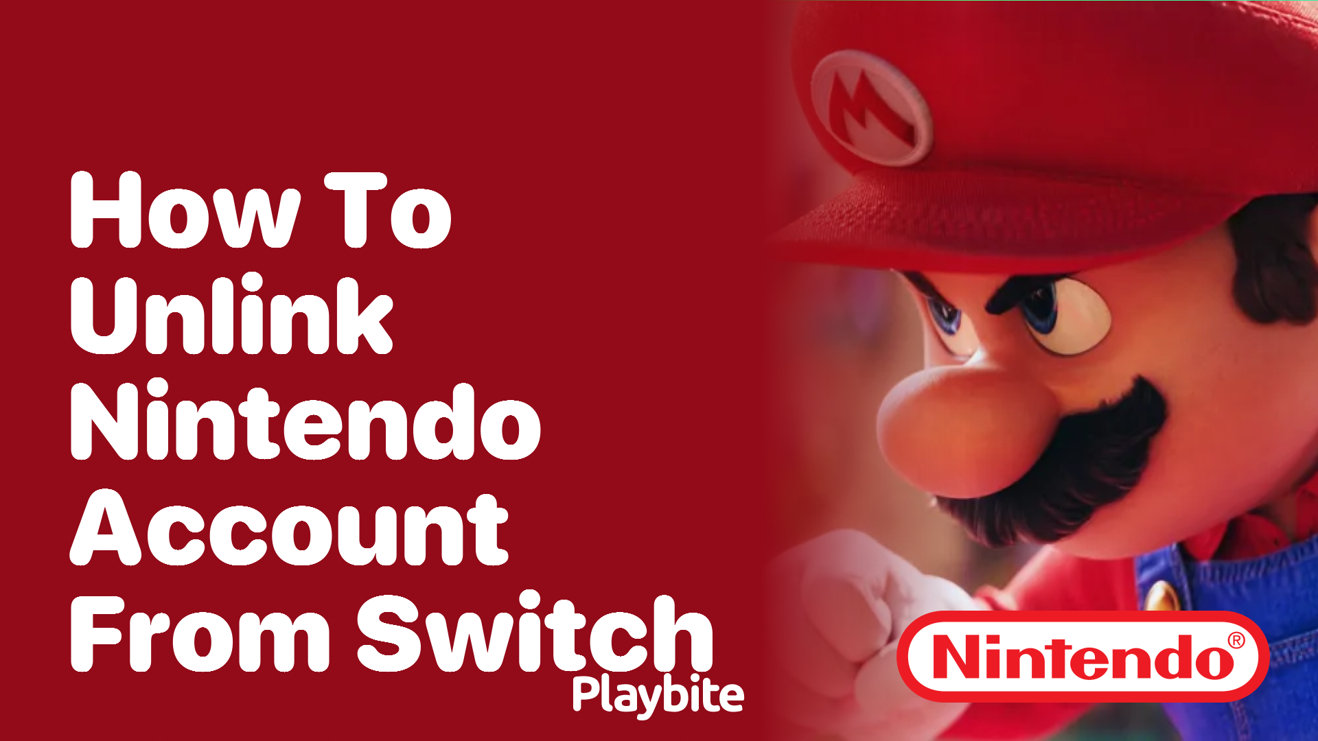 How to Unlink a Nintendo Account from Your Switch
