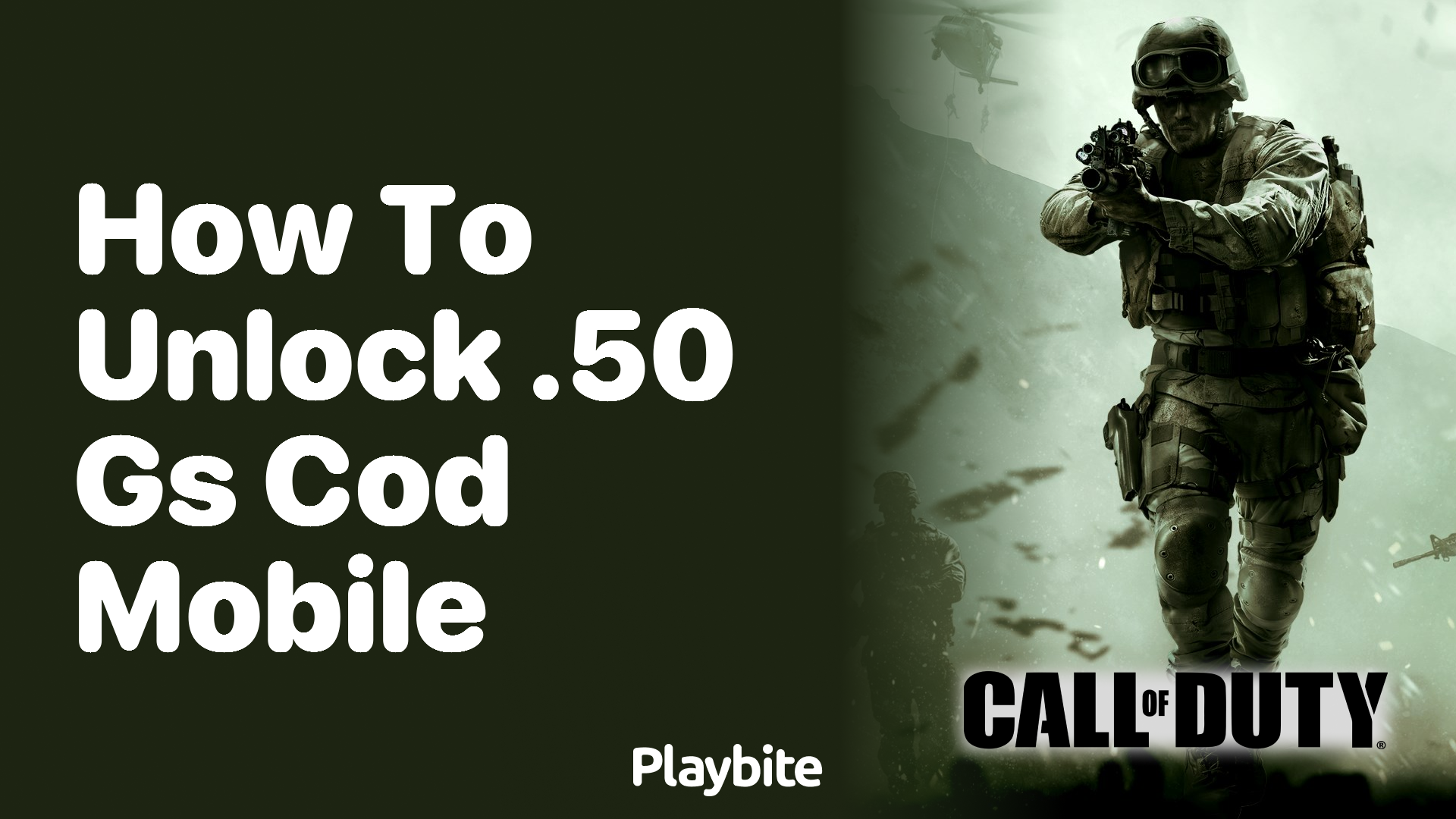 How to Unlock the .50 GS in COD Mobile