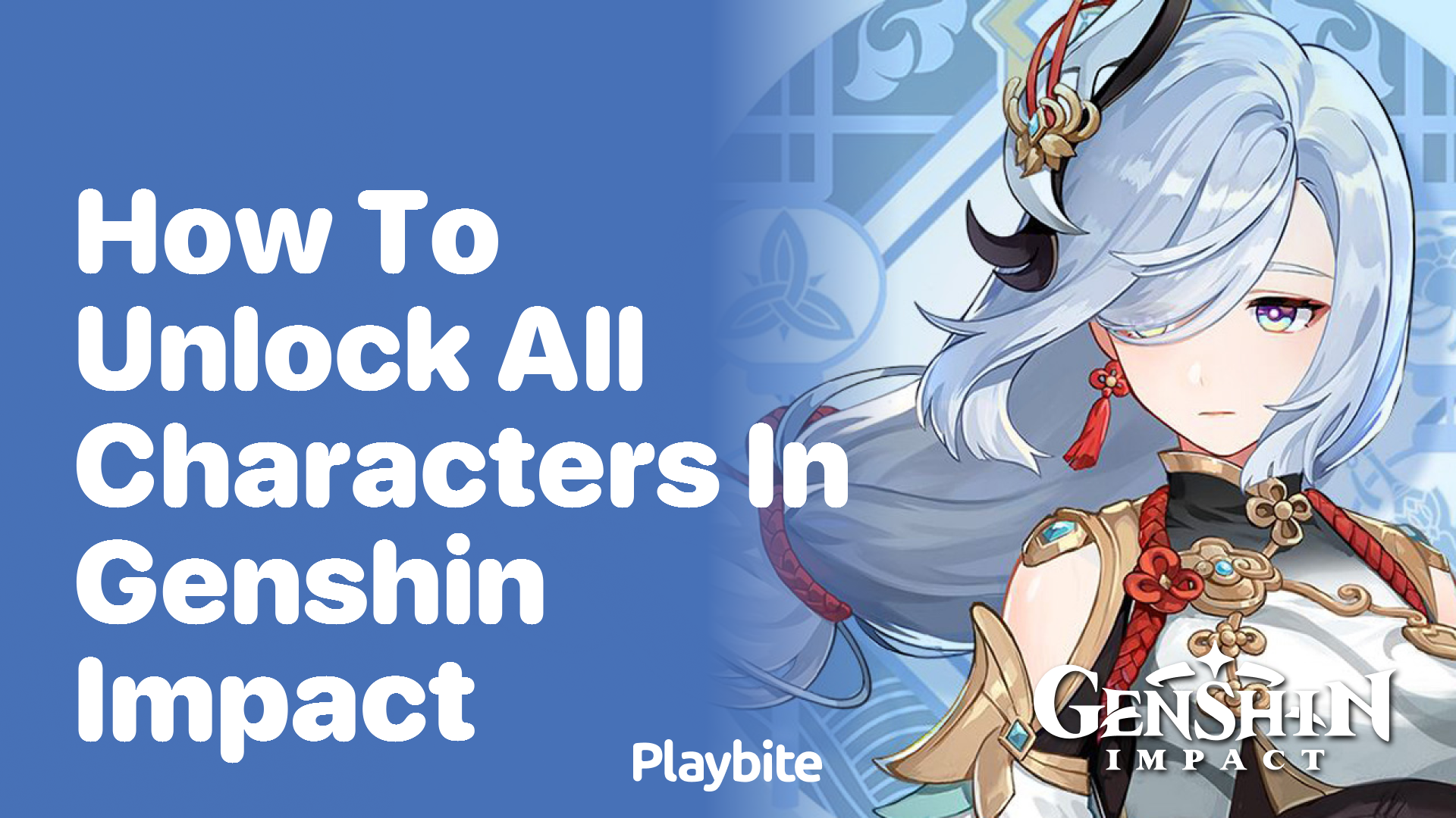 How to Unlock All Characters in Genshin Impact