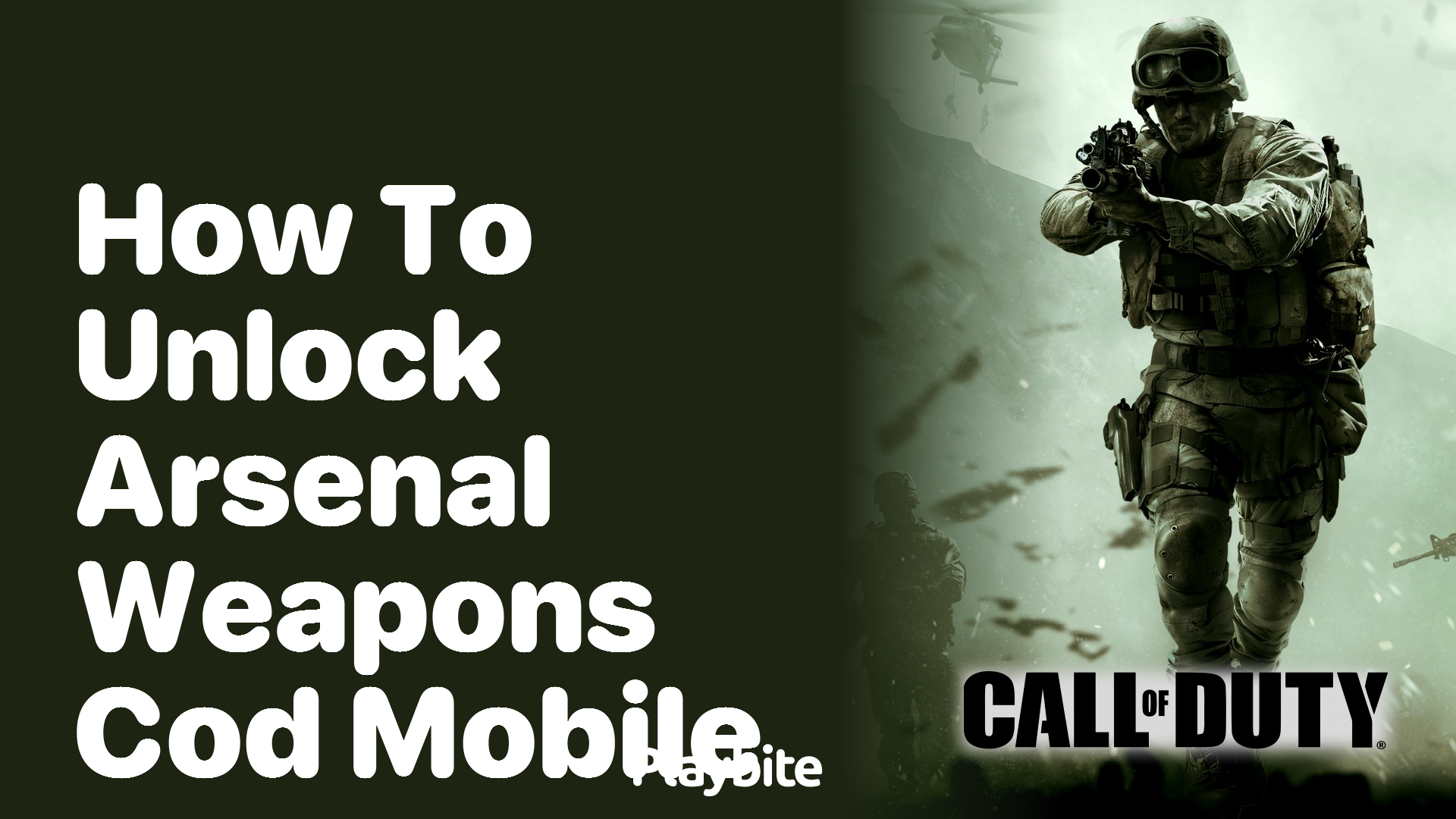How to Unlock Arsenal Weapons in COD Mobile
