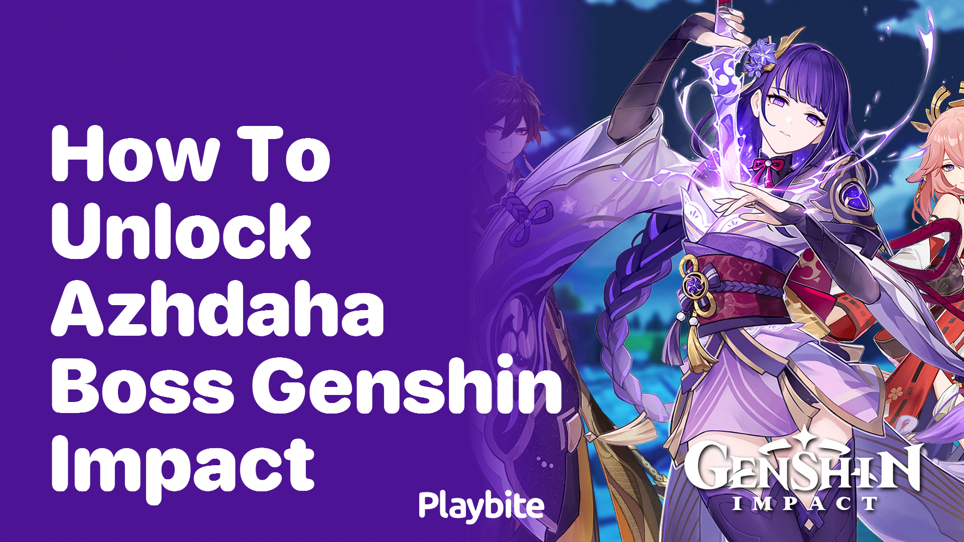 How to Unlock Azhdaha Boss in Genshin Impact
