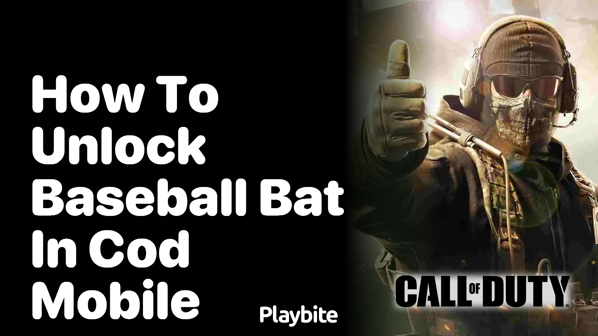 How to Unlock the Baseball Bat in COD Mobile