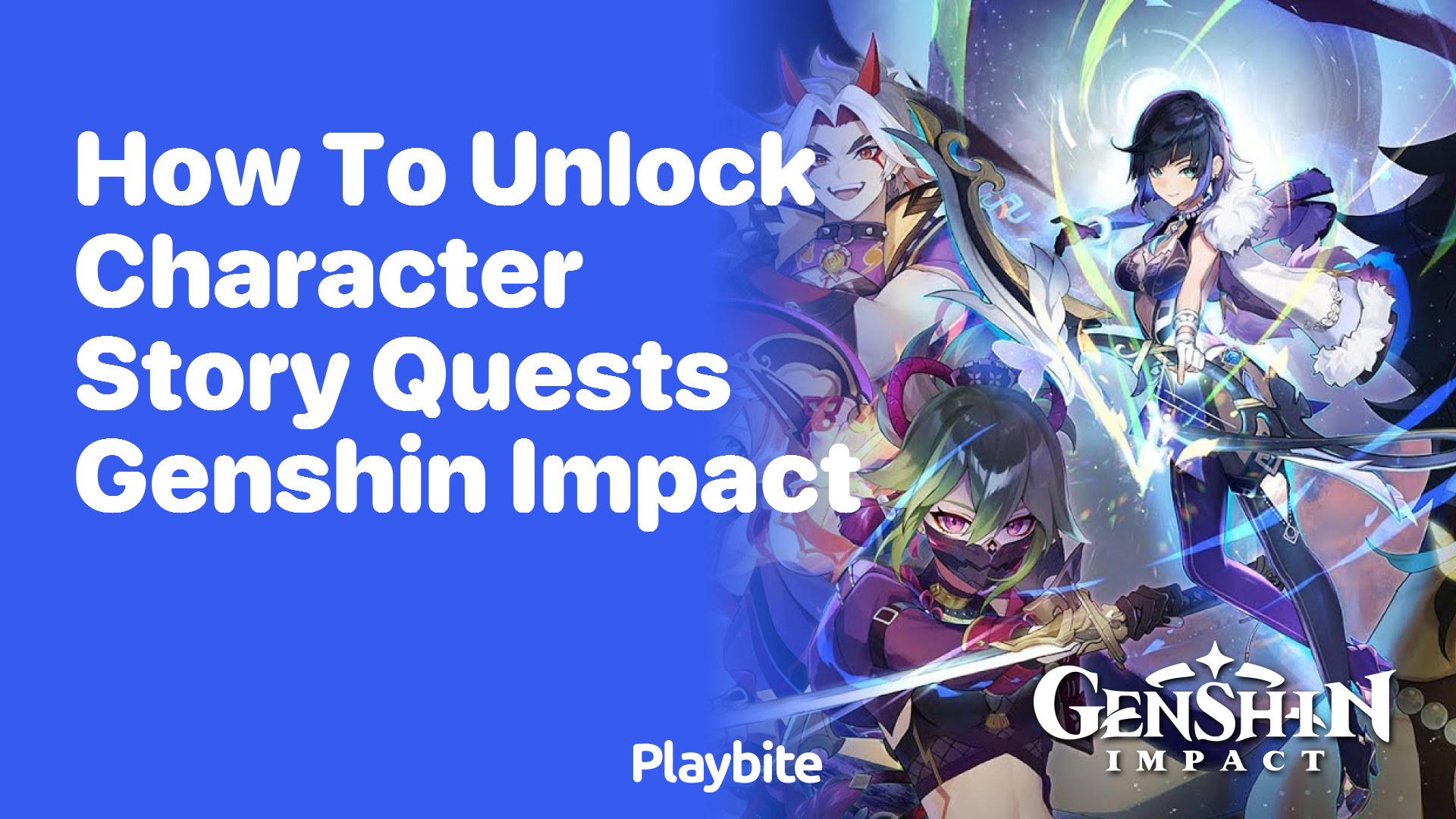 How to Unlock Character Story Quests in Genshin Impact