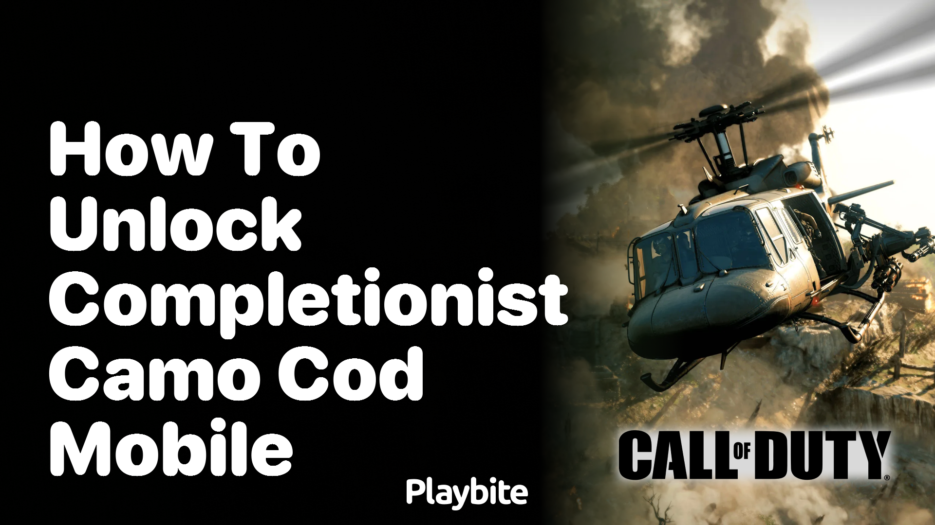 How to Unlock Completionist Camo in COD Mobile