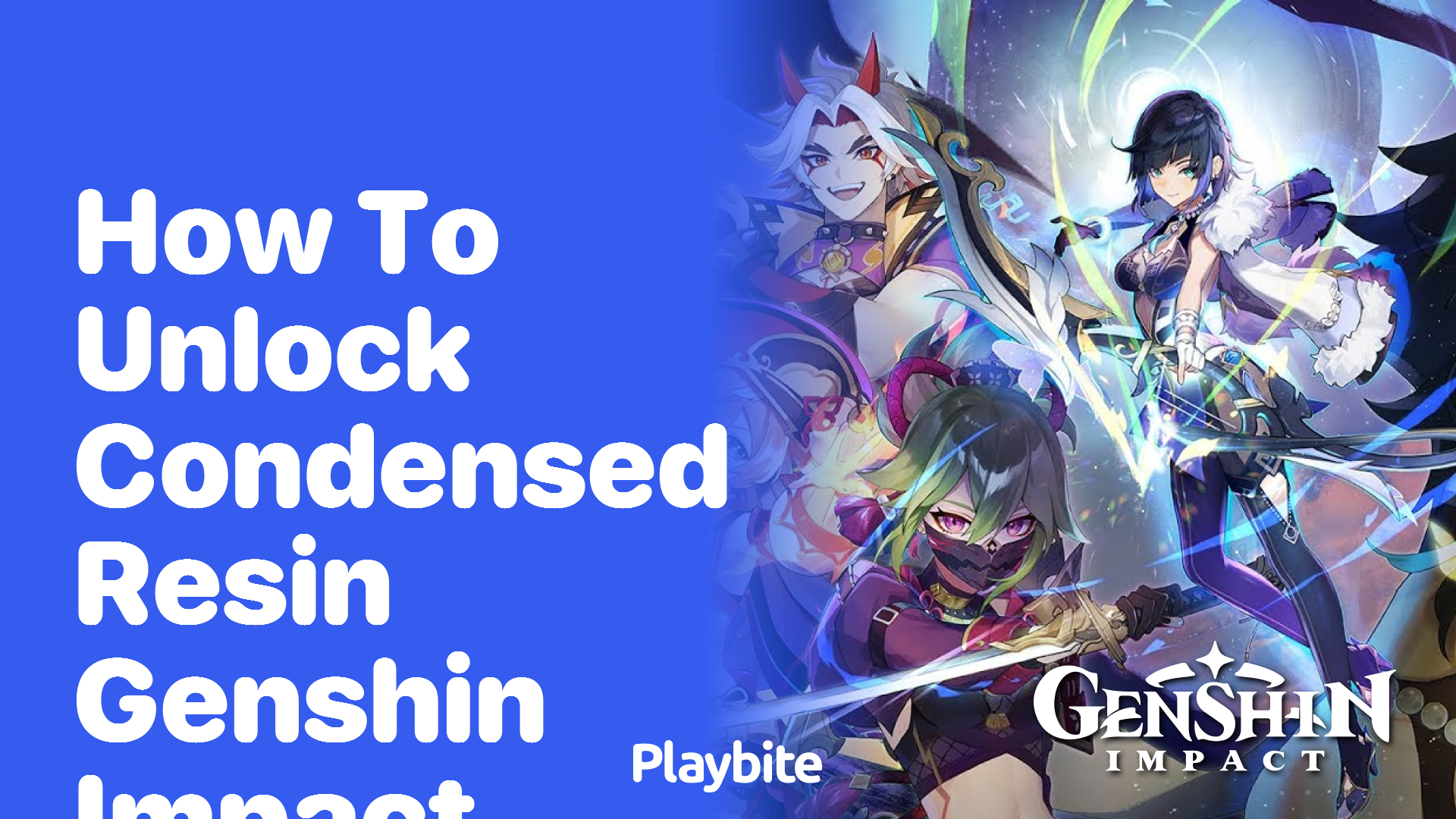 How to Unlock Condensed Resin in Genshin Impact