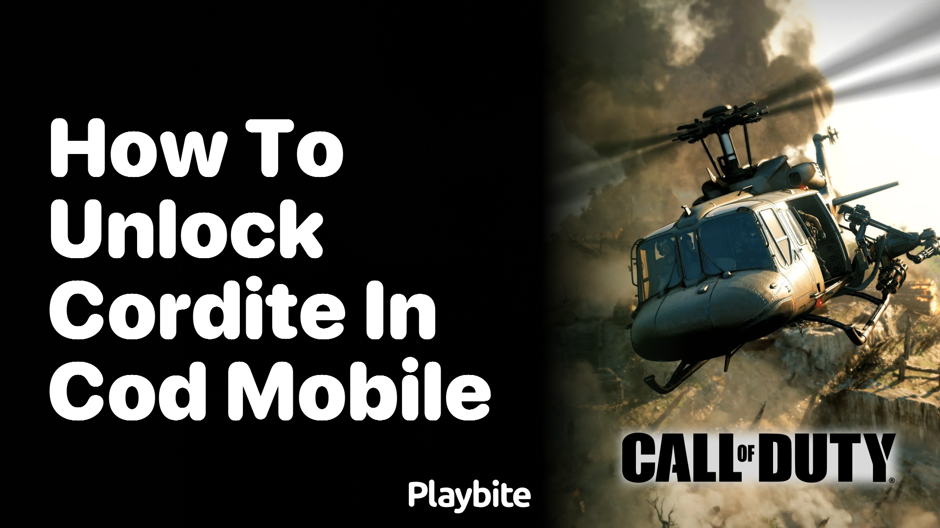 How to Unlock Cordite in COD Mobile: Your Quick Guide
