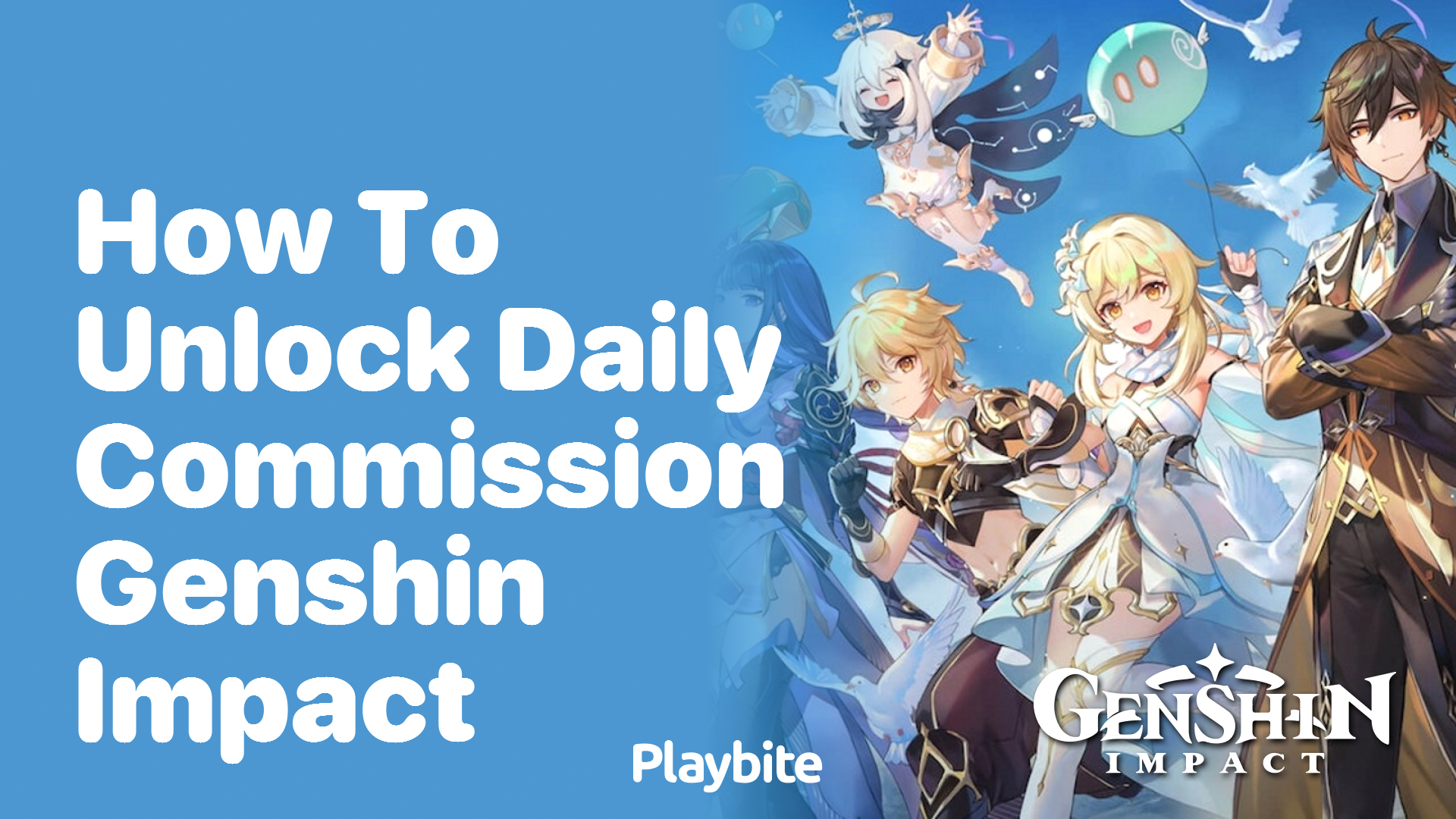 How to Unlock Daily Commission in Genshin Impact