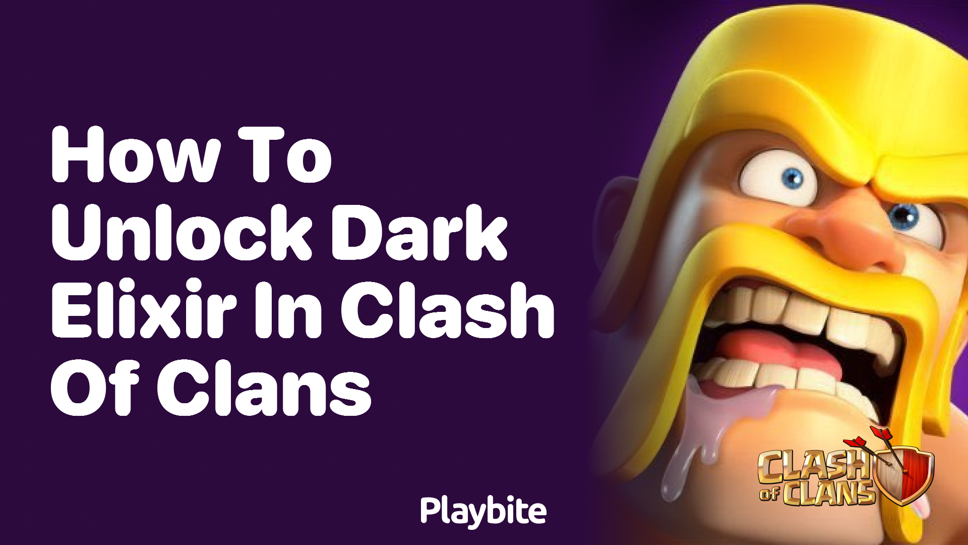 How to Unlock Dark Elixir in Clash of Clans
