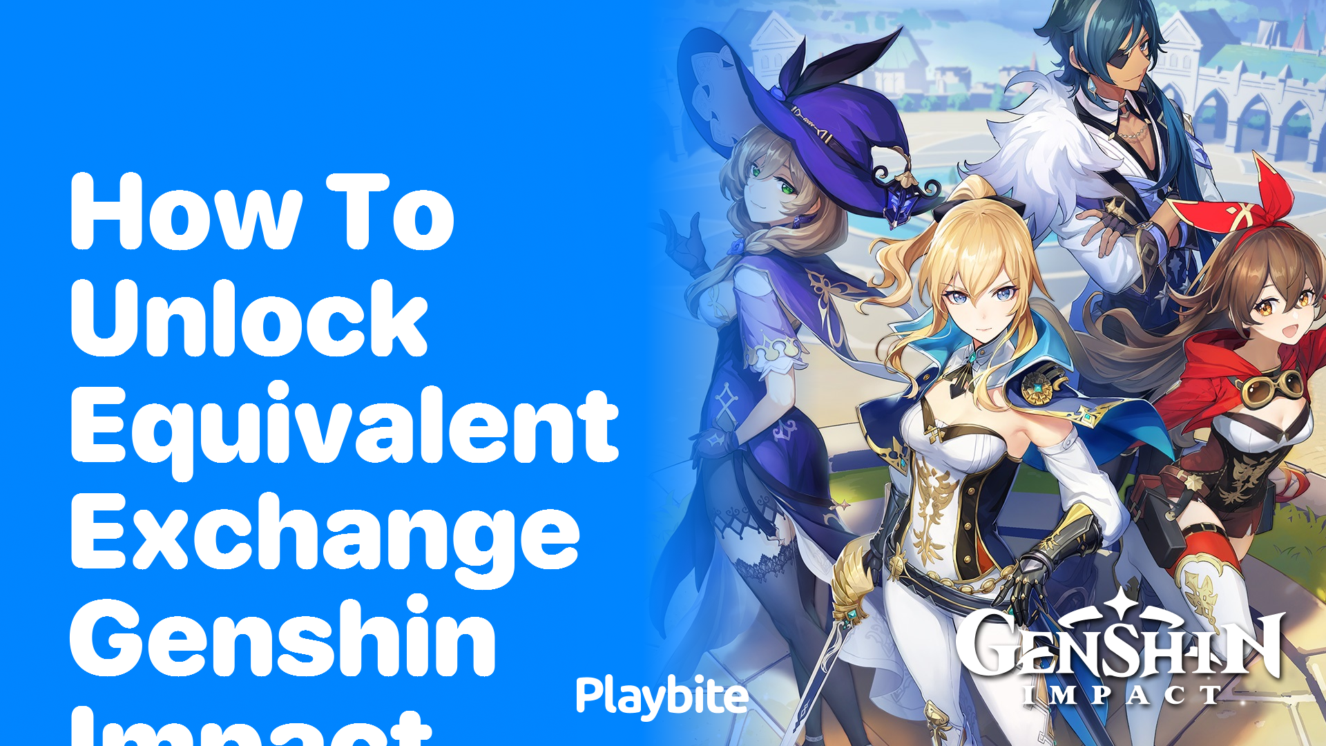 How to Unlock Equivalent Exchange in Genshin Impact