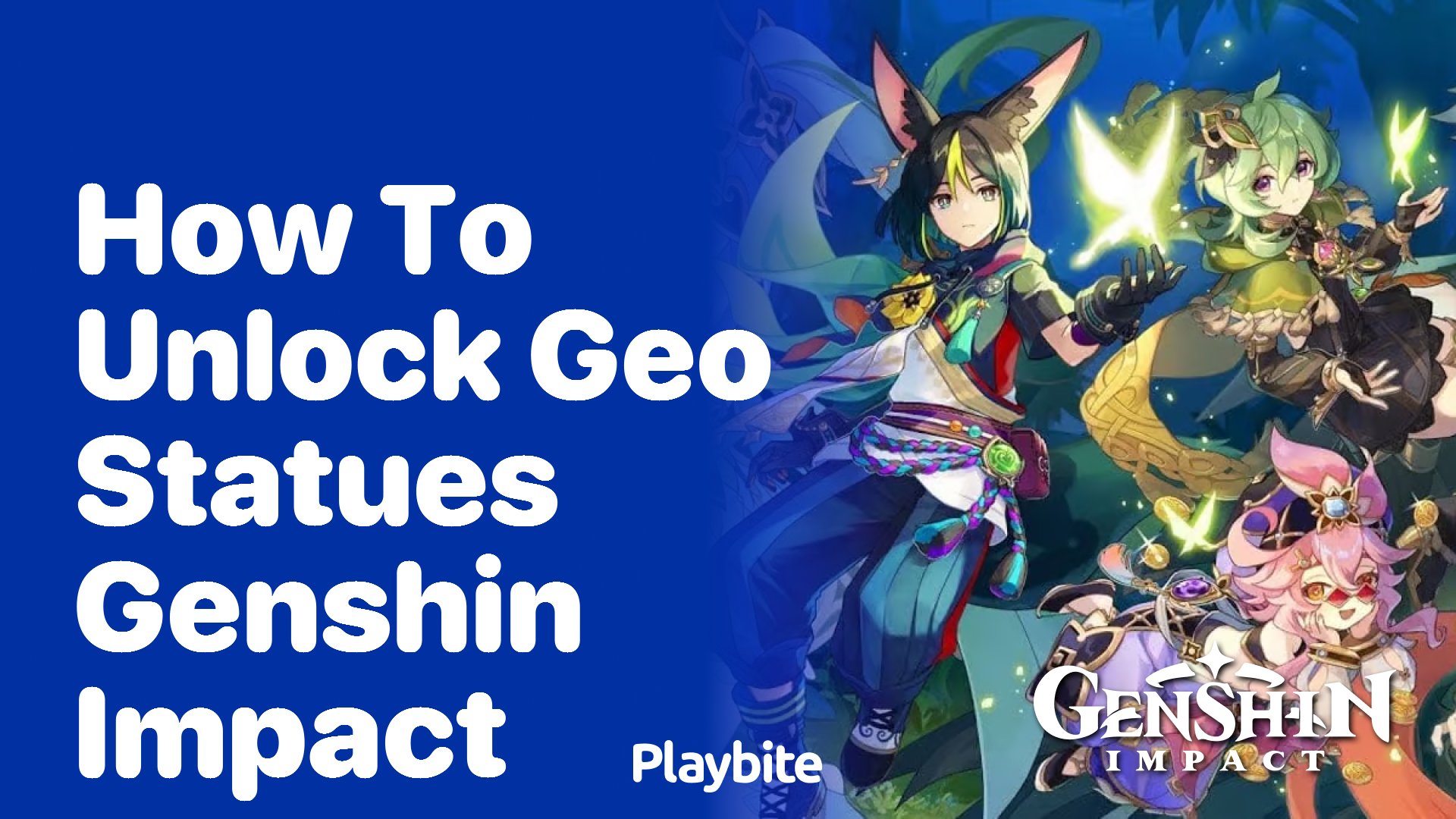How to Unlock Geo Statues in Genshin Impact