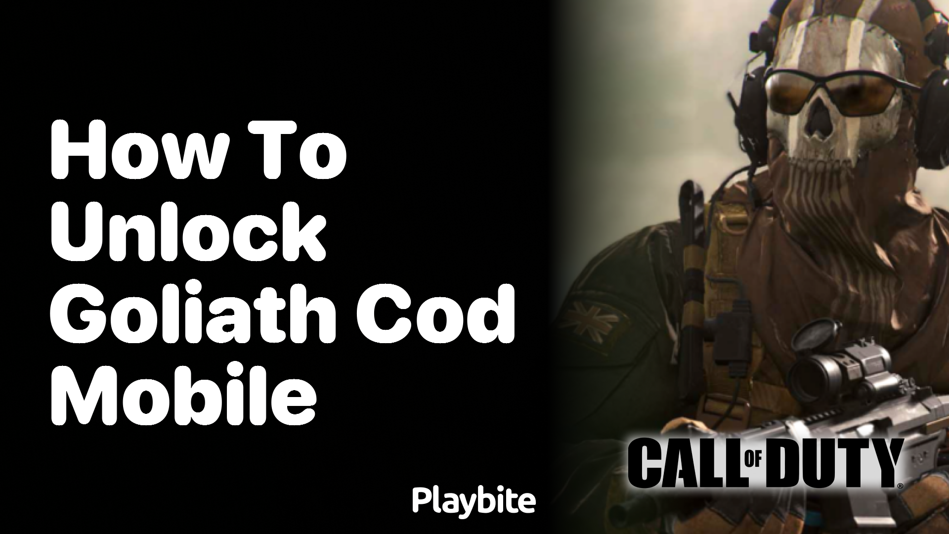 How to Unlock Goliath in COD Mobile