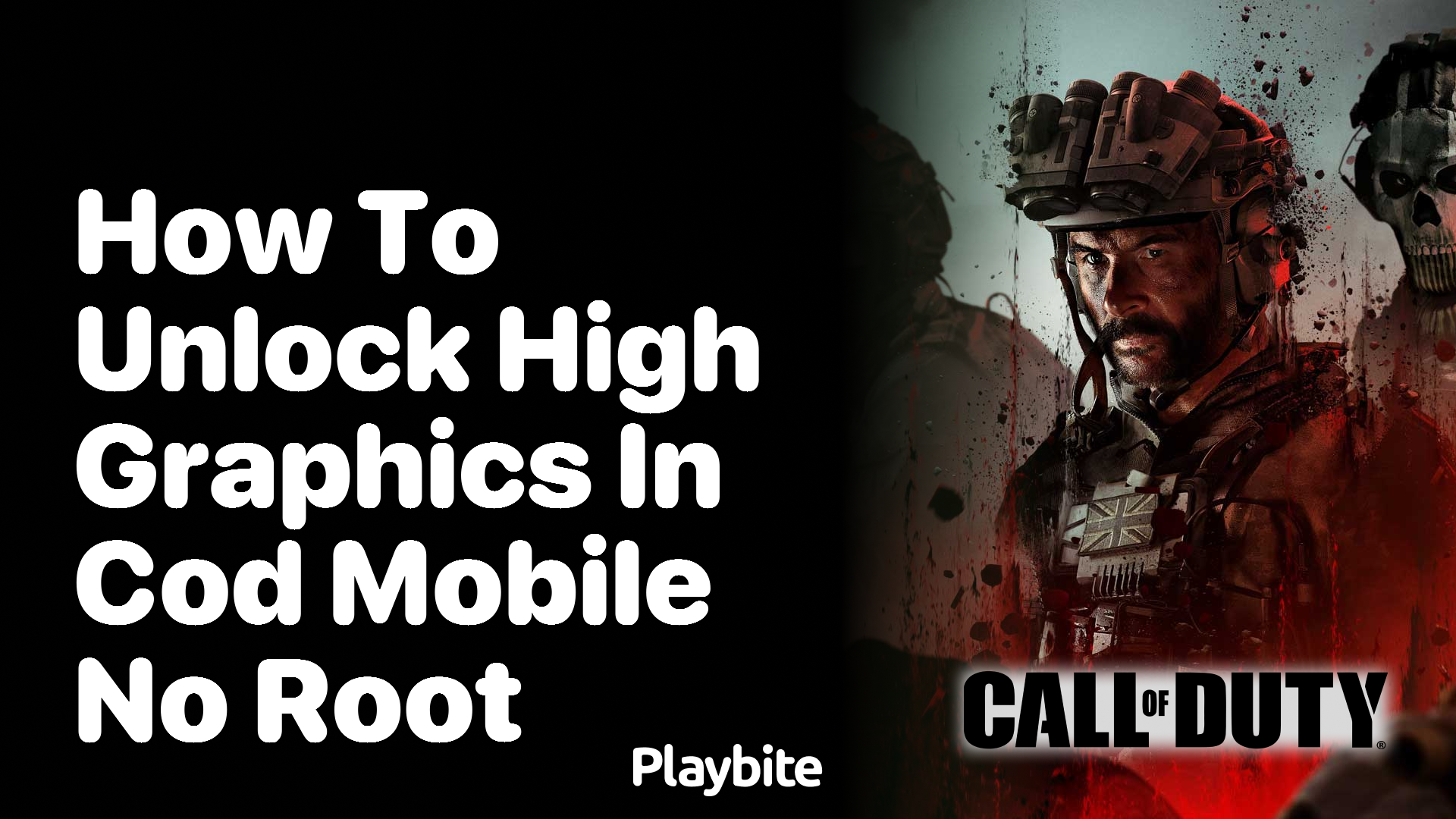 How to Unlock High Graphics in COD Mobile Without Rooting