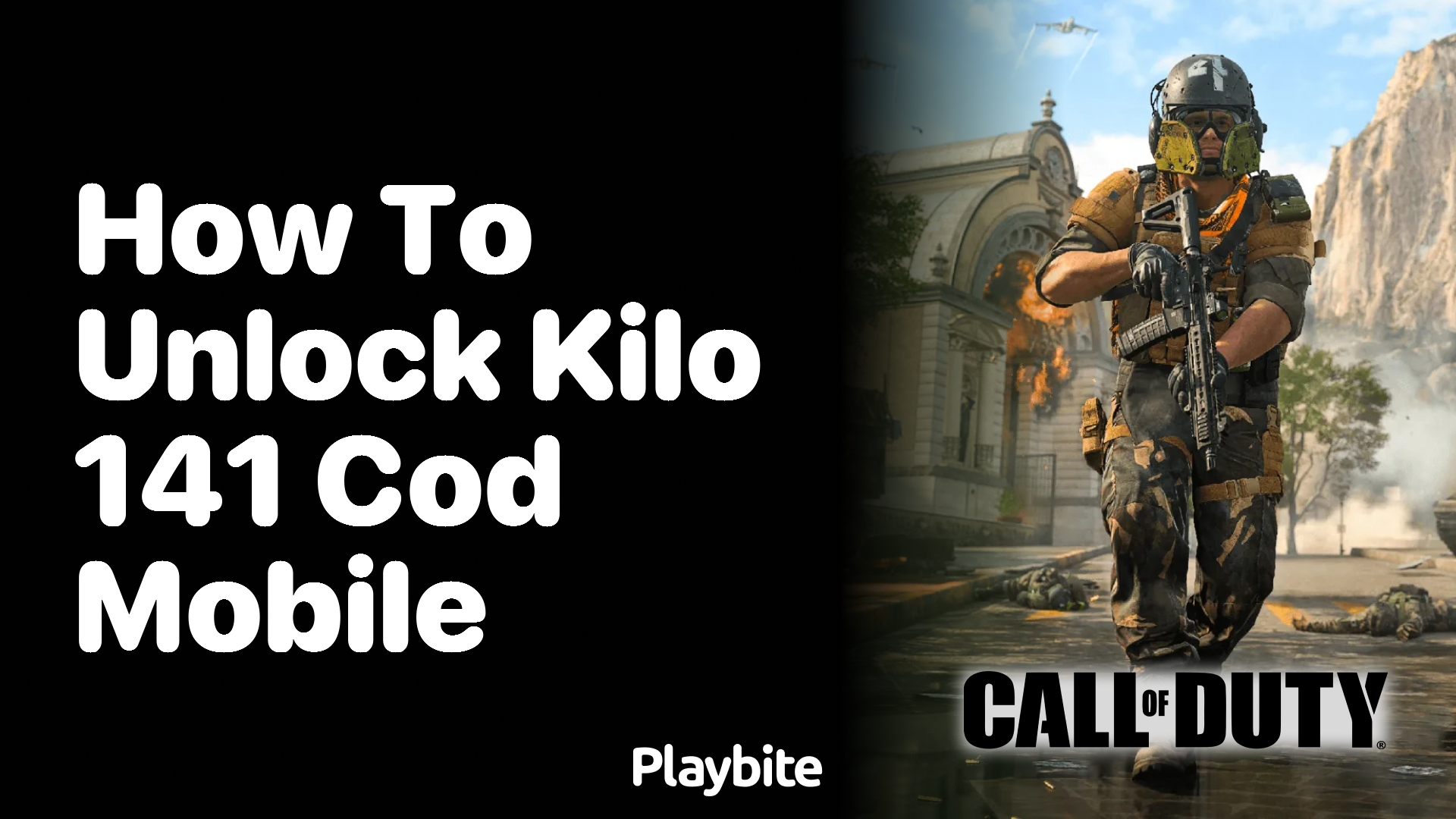 How to Unlock the Kilo 141 in COD Mobile