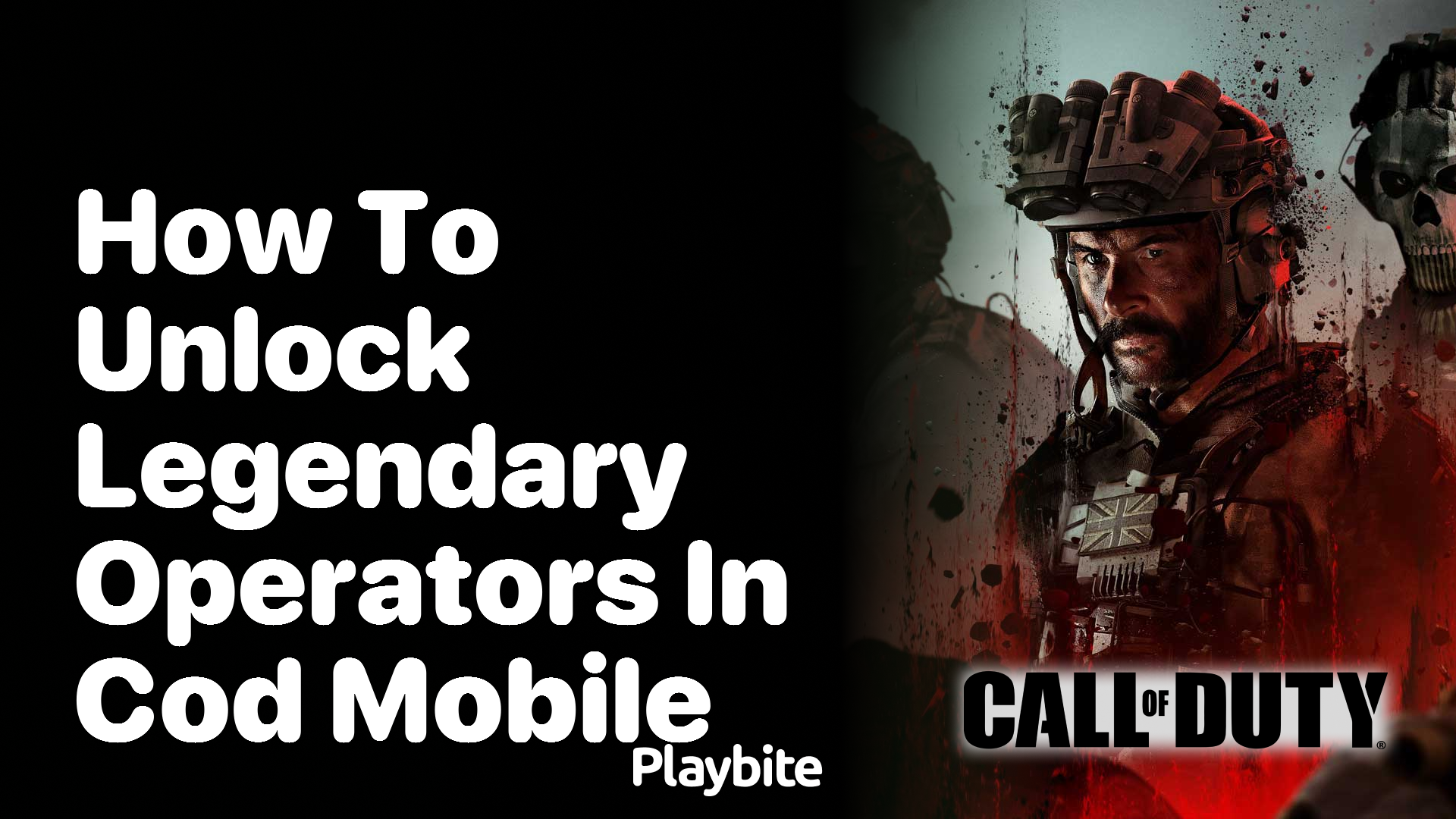 How to Unlock Legendary Operators in COD Mobile