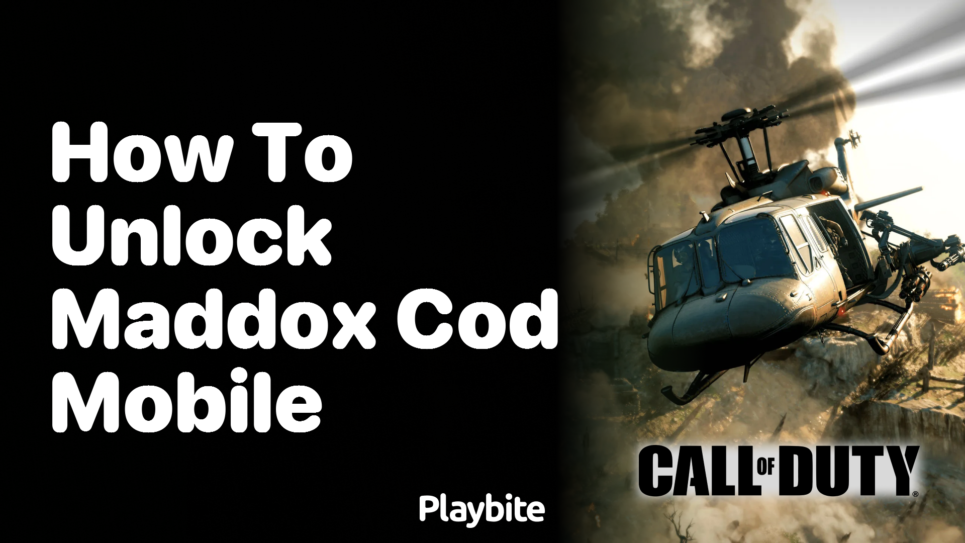 How to Unlock the Maddox in COD Mobile