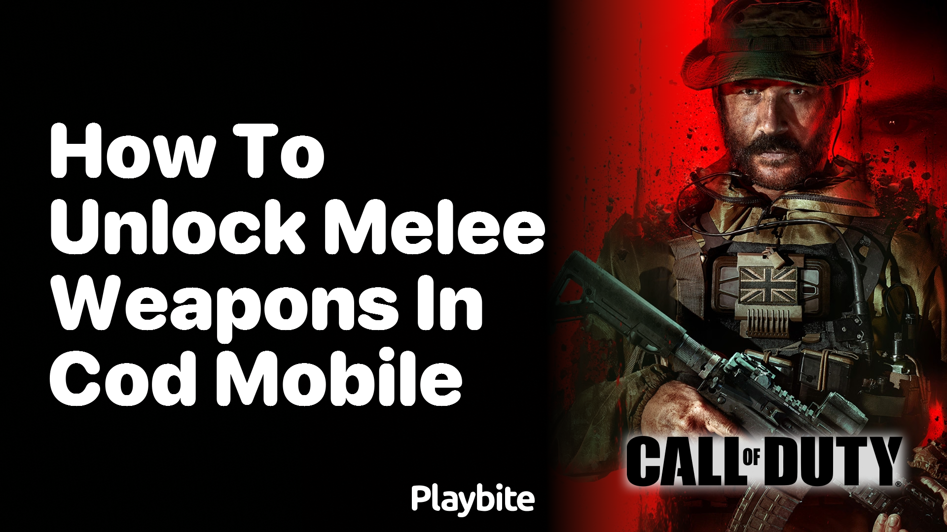How to Unlock Melee Weapons in COD Mobile