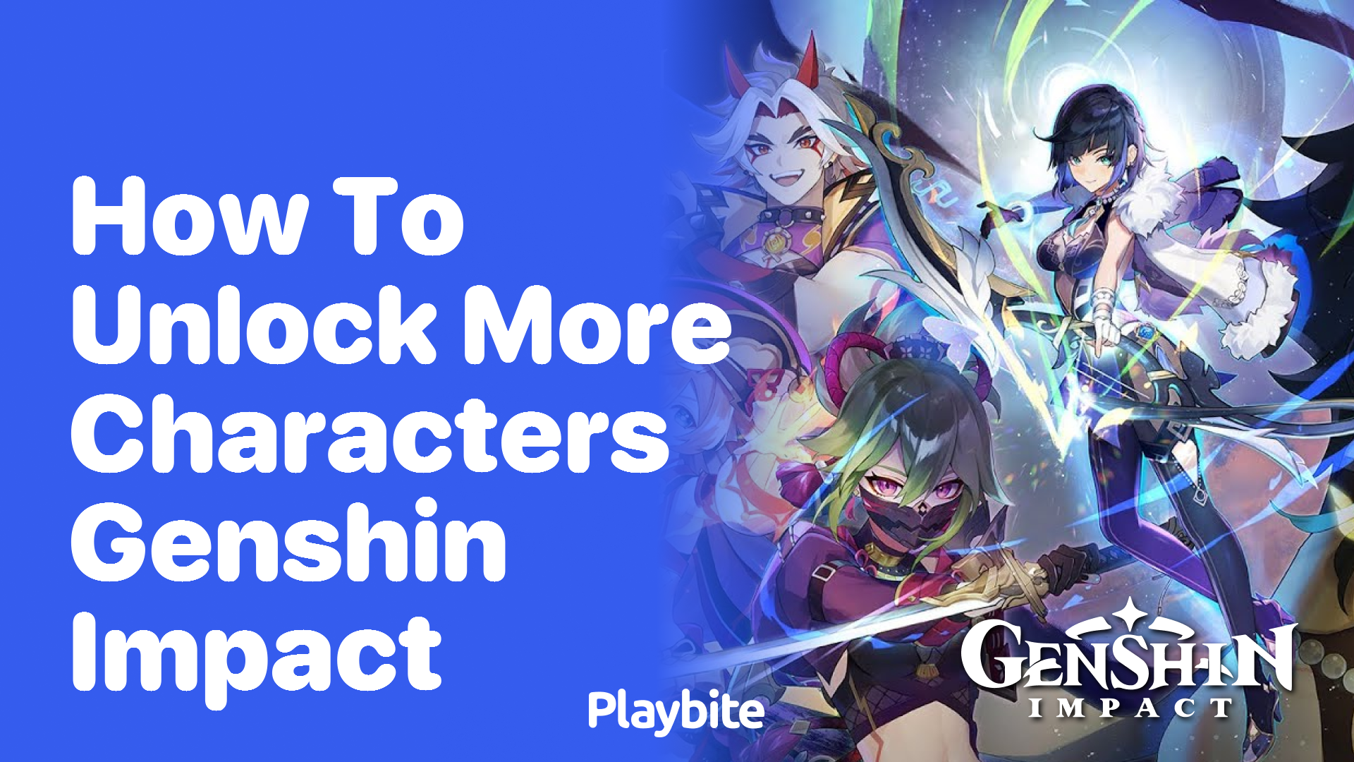 How to Unlock More Characters in Genshin Impact