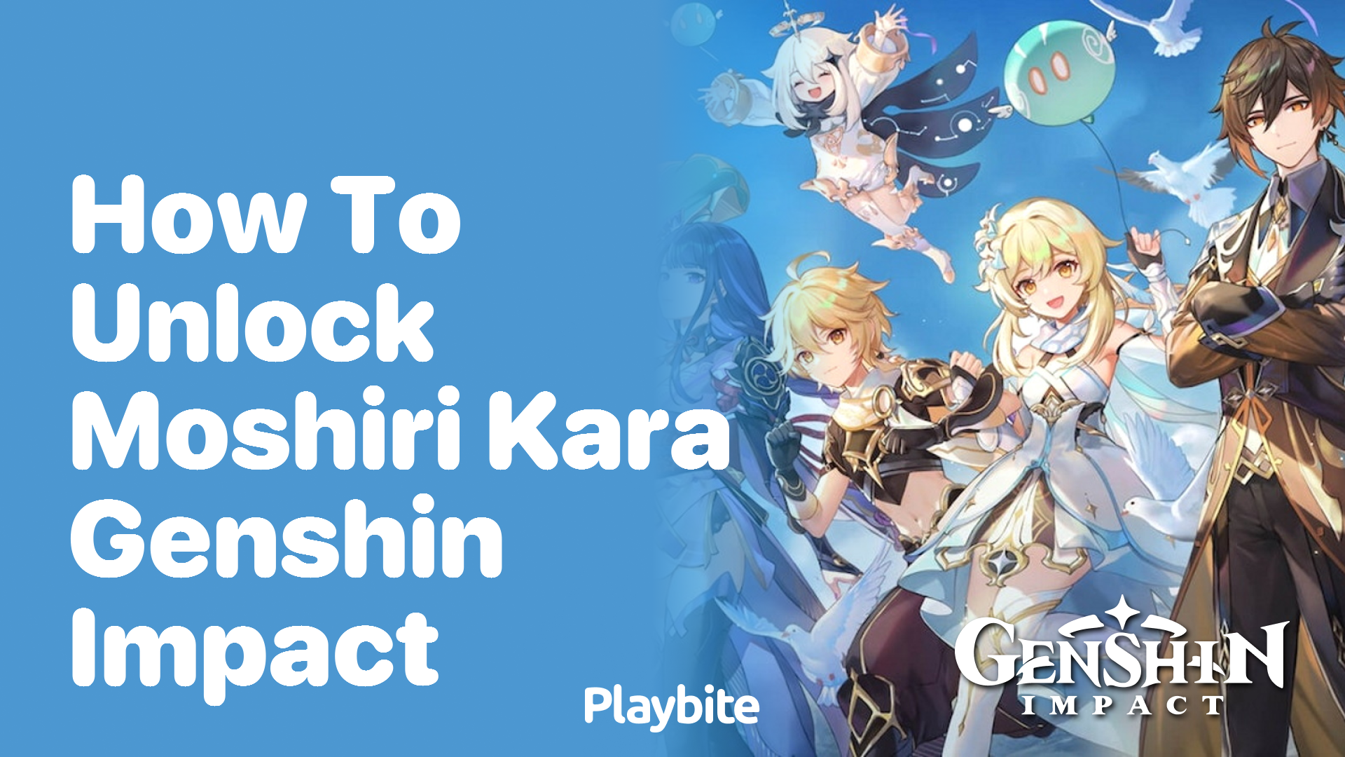 How to Unlock Moshiri Kara in Genshin Impact