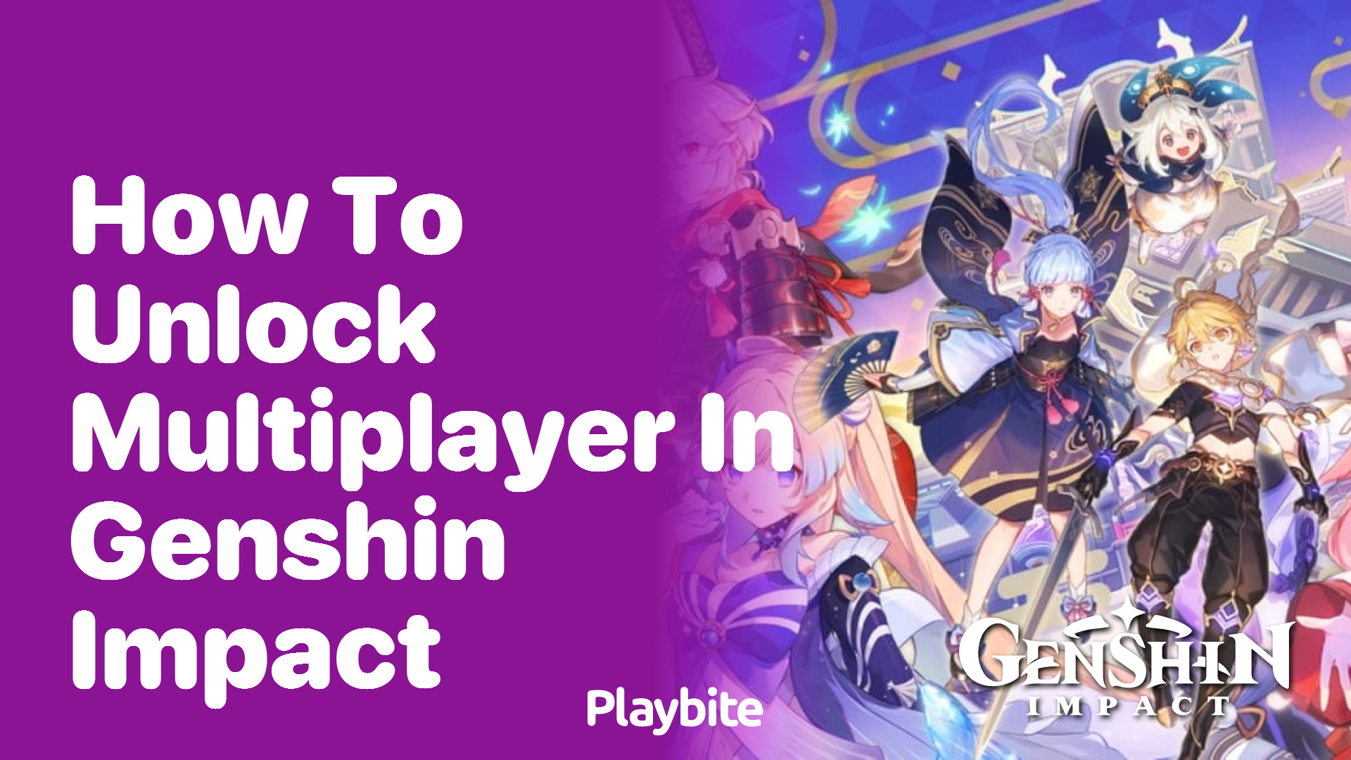 How to Unlock Multiplayer in Genshin Impact