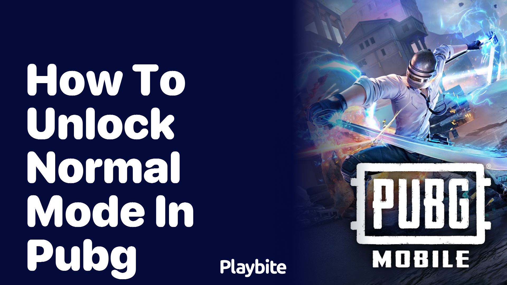How to Unlock Normal Mode in PUBG Mobile