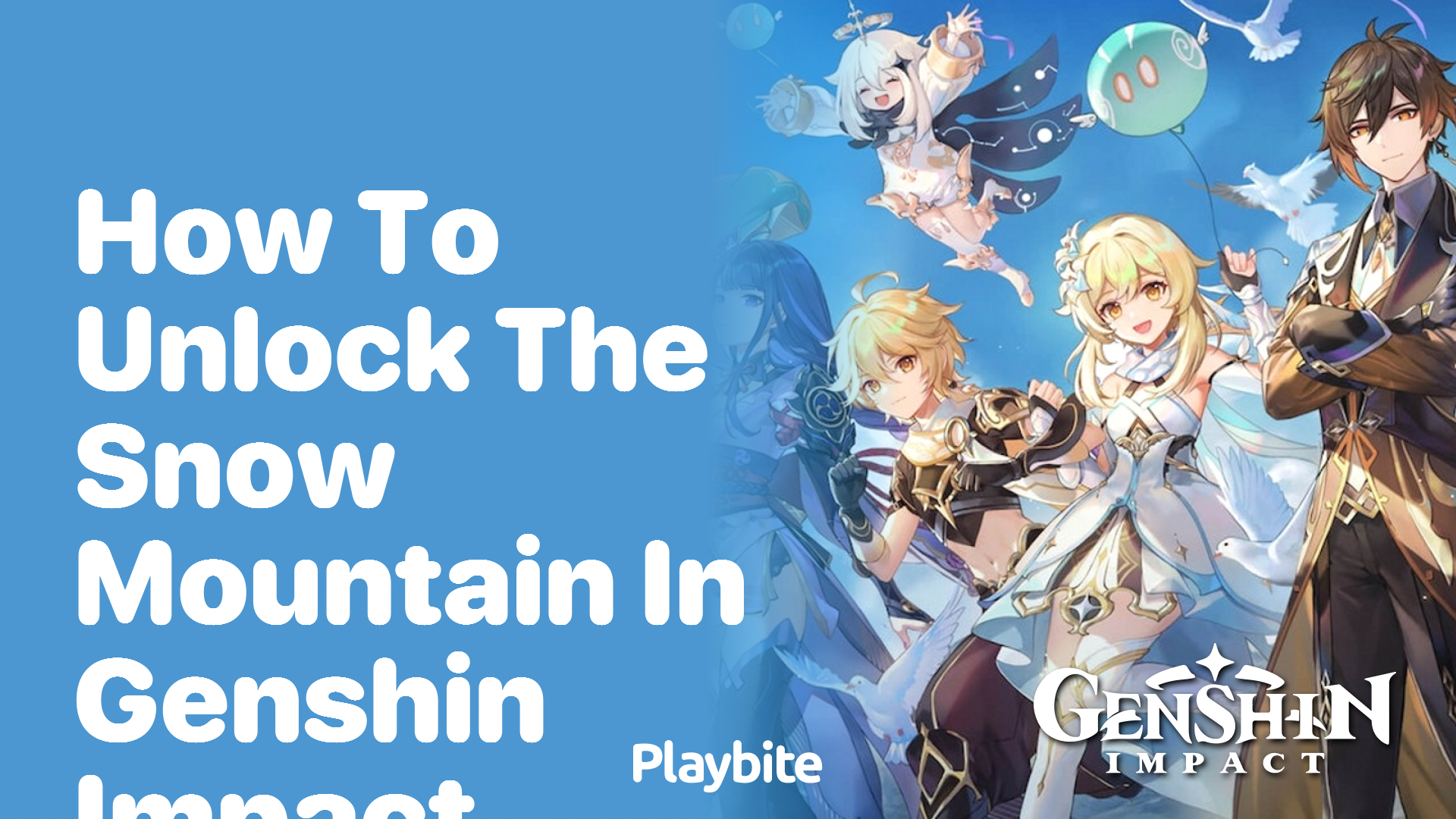 How to Unlock the Snow Mountain in Genshin Impact