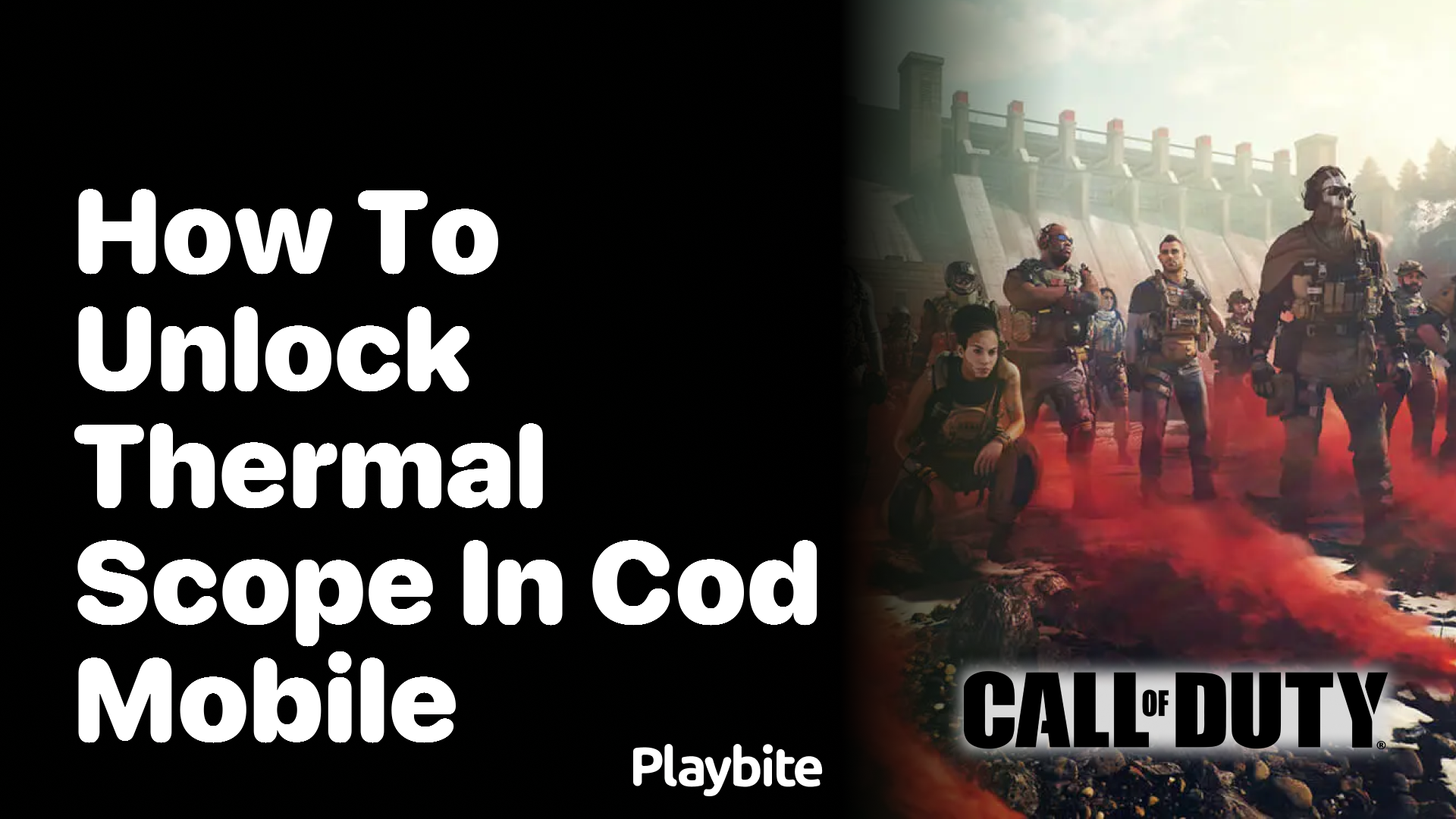 How to Unlock Thermal Scope in COD Mobile