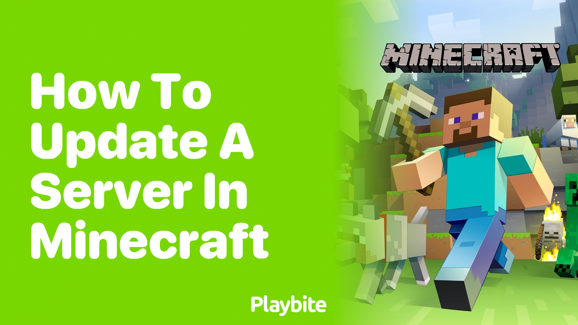 How to Update a Server in Minecraft