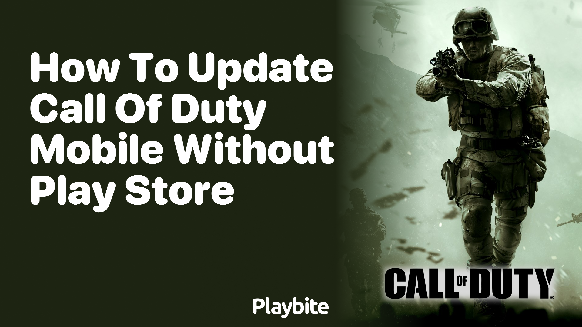 How to Update Call of Duty Mobile Without Play Store