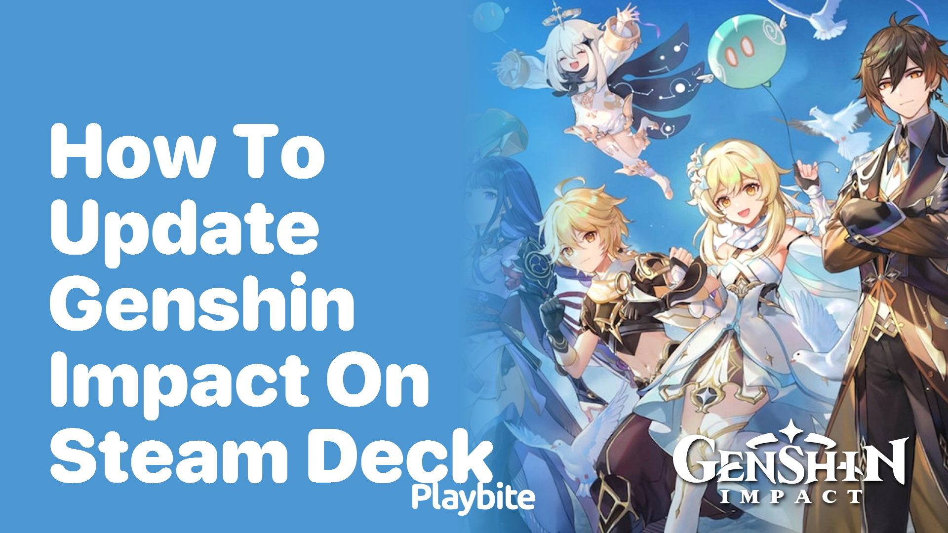 How to Update Genshin Impact on Steam Deck