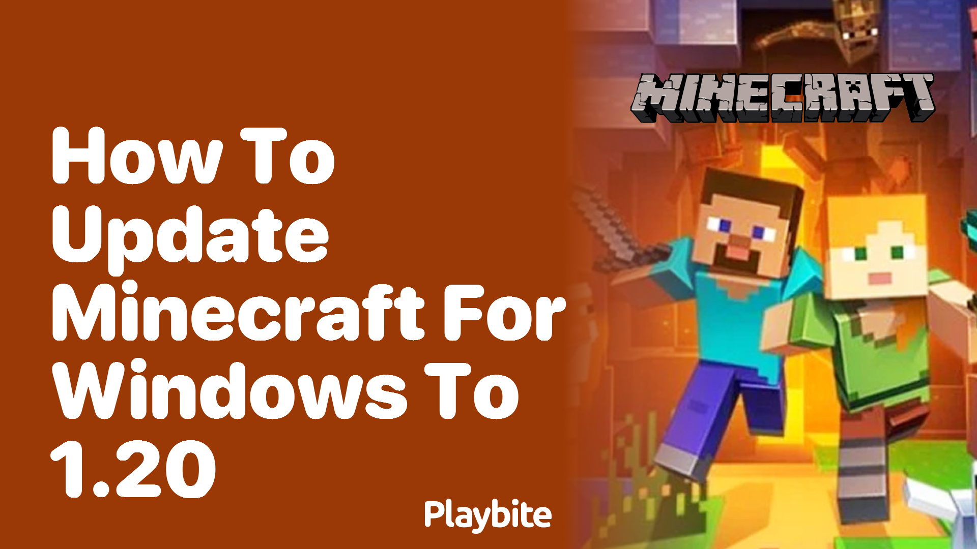How to Update Minecraft for Windows to 1.20 - Playbite