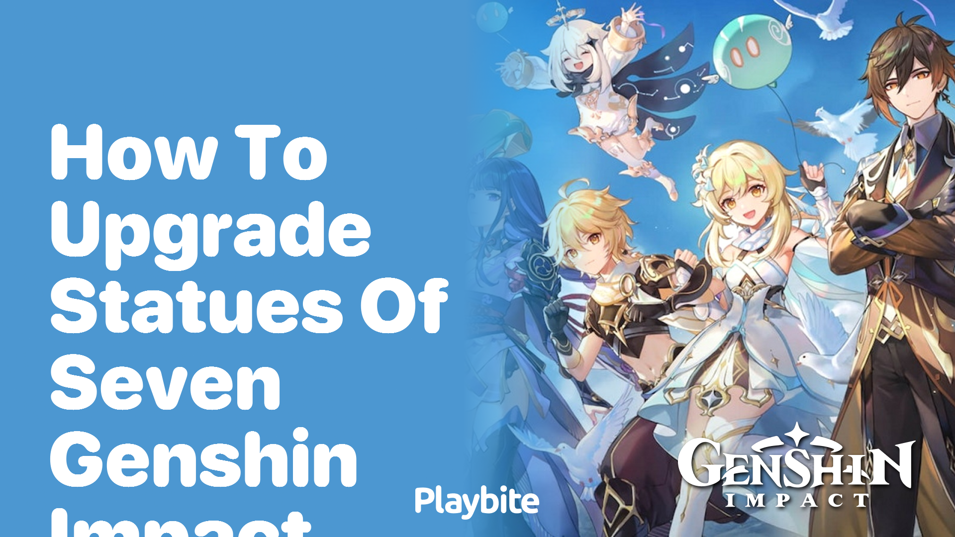 How to Upgrade Statues of Seven in Genshin Impact