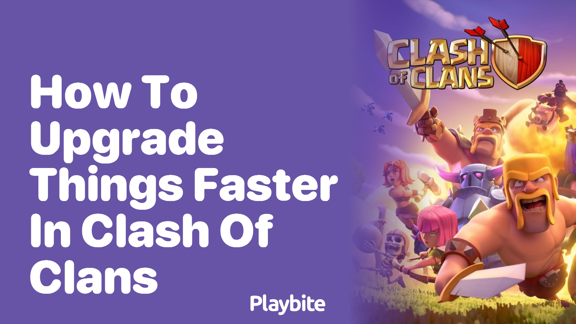 How to Upgrade Things Faster in Clash of Clans