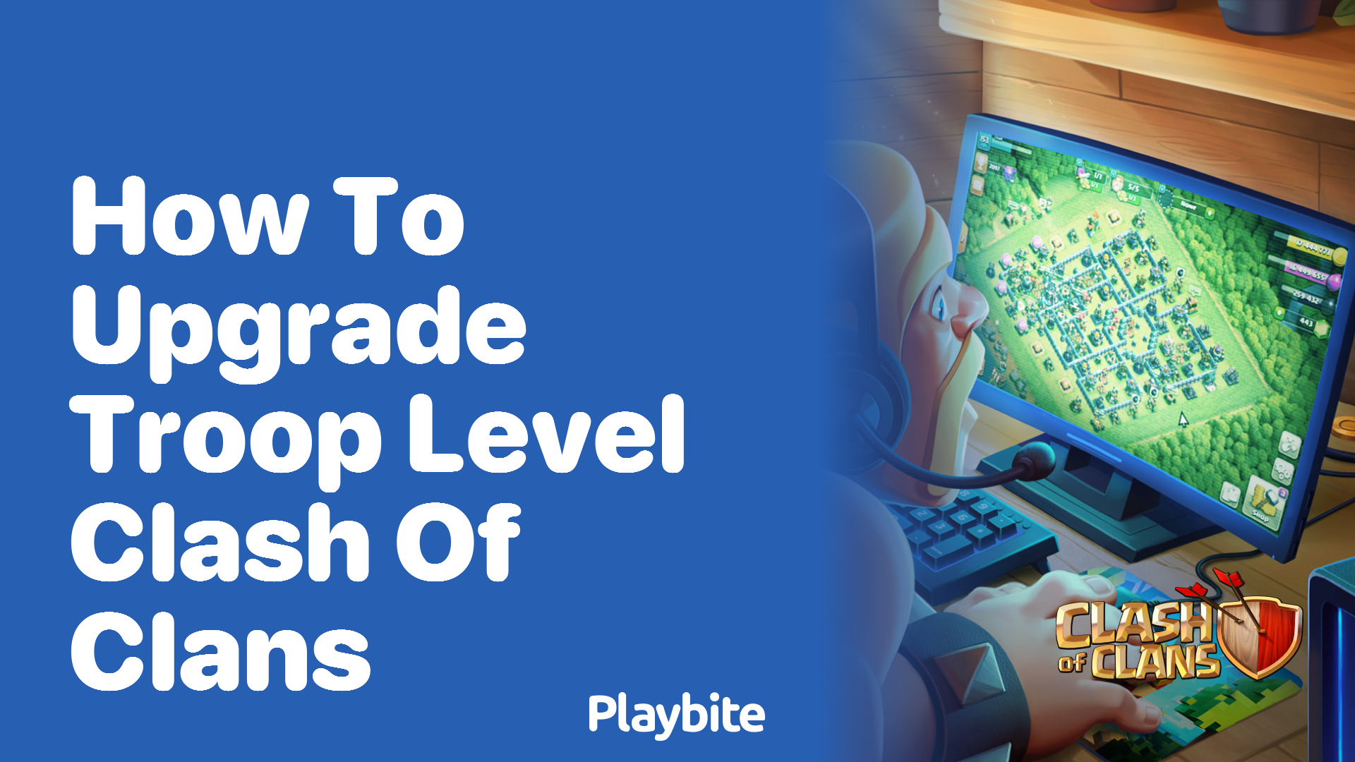 How to Upgrade Troop Levels in Clash of Clans Playbite