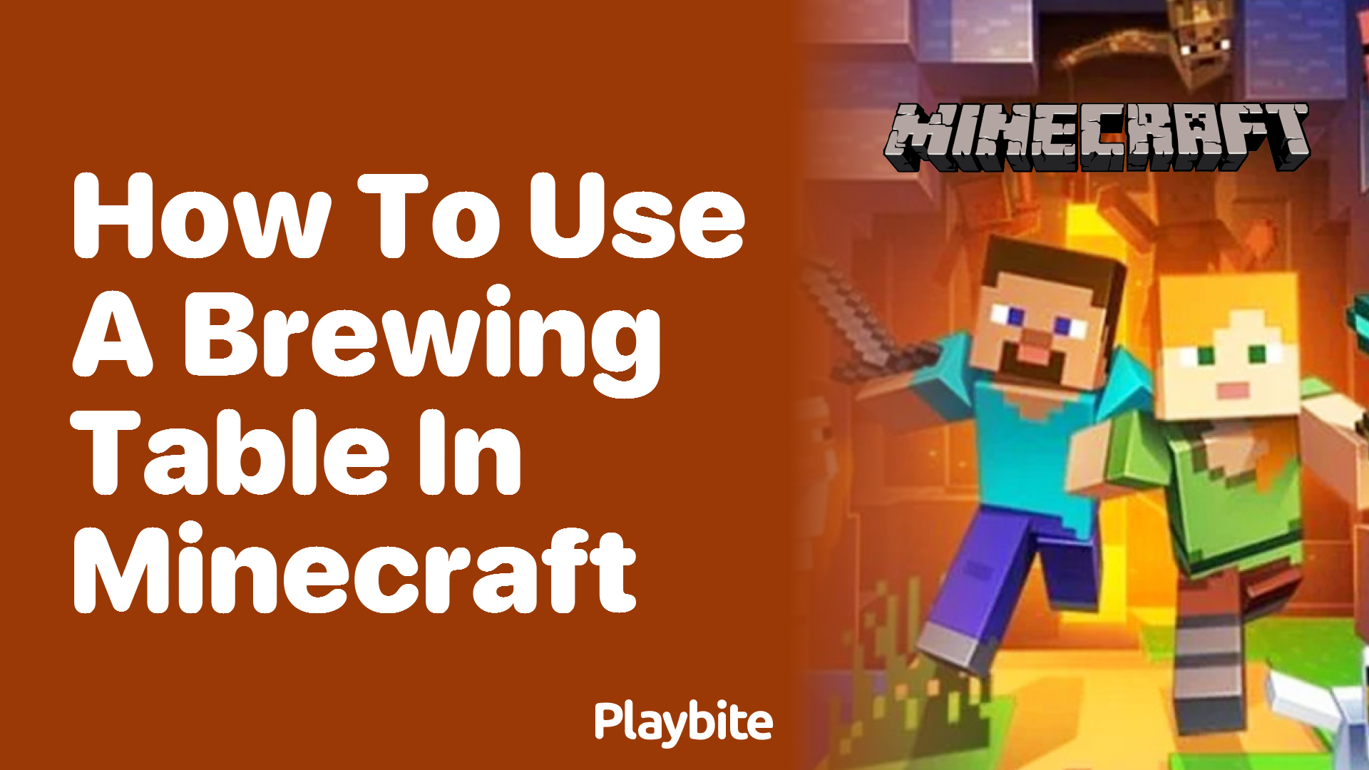How to Use a Brewing Table in Minecraft