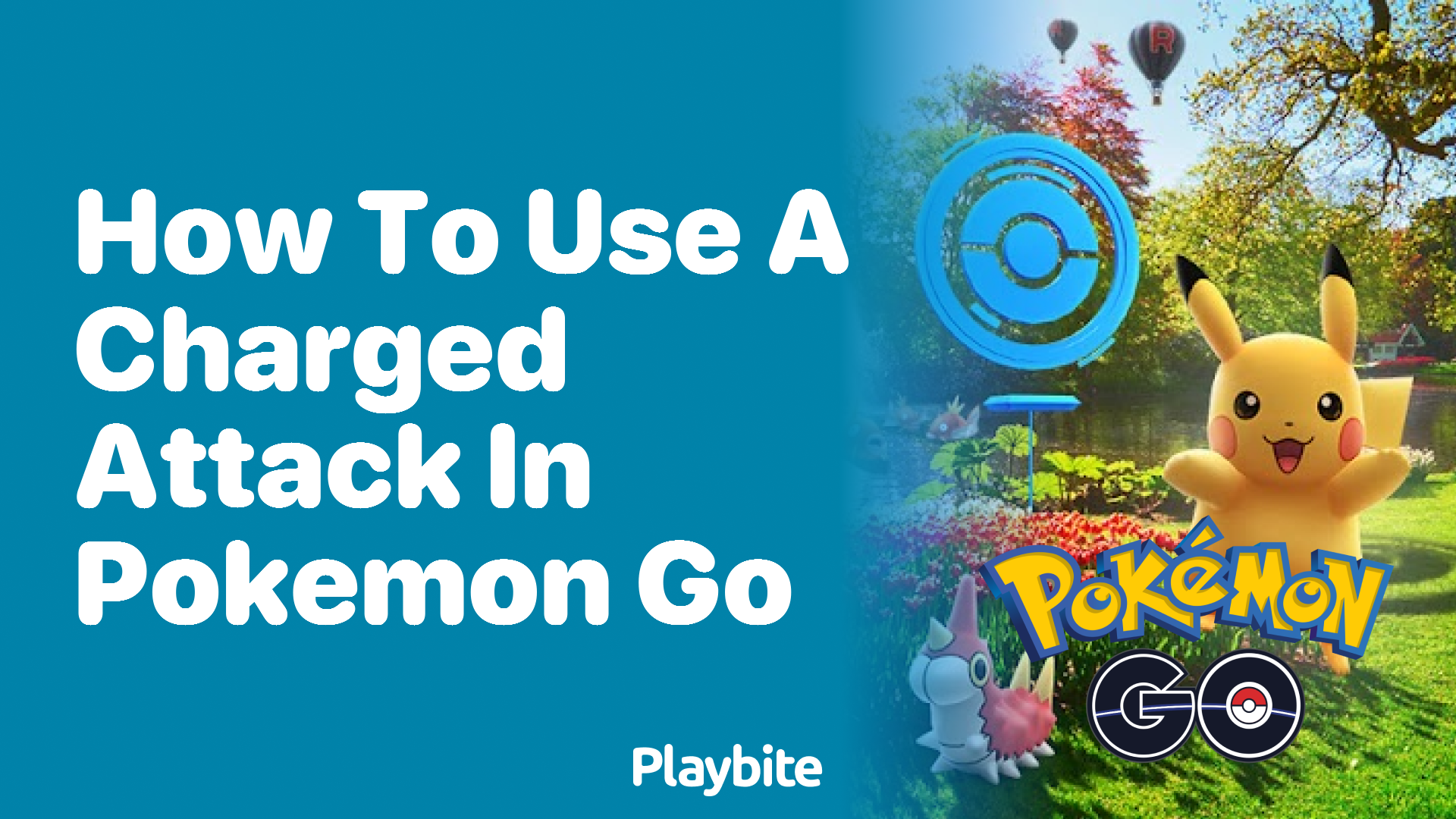How to Use a Charged Attack in Pokemon GO